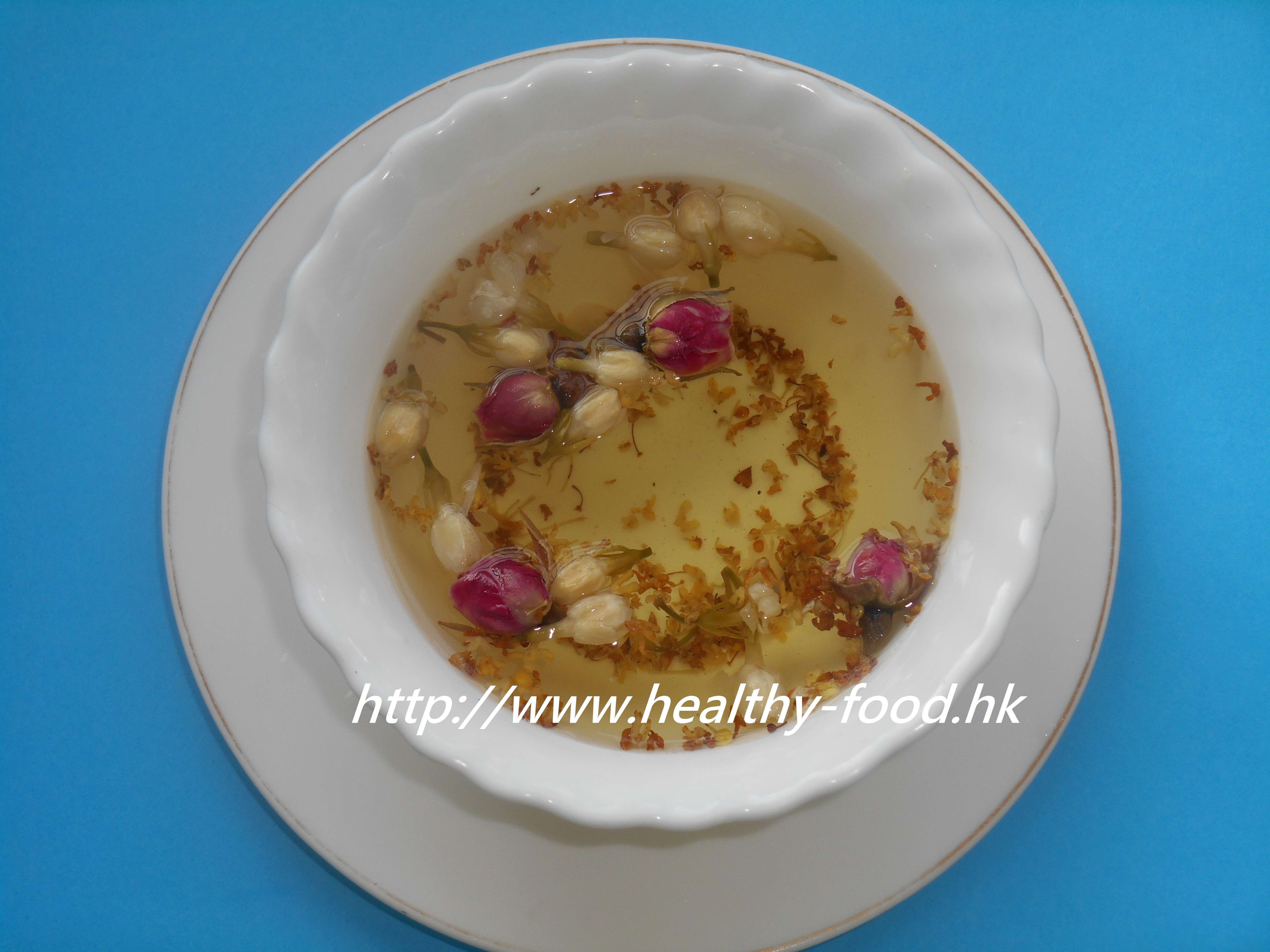 Rose, Jasmine and Osmanthus Flower Tea