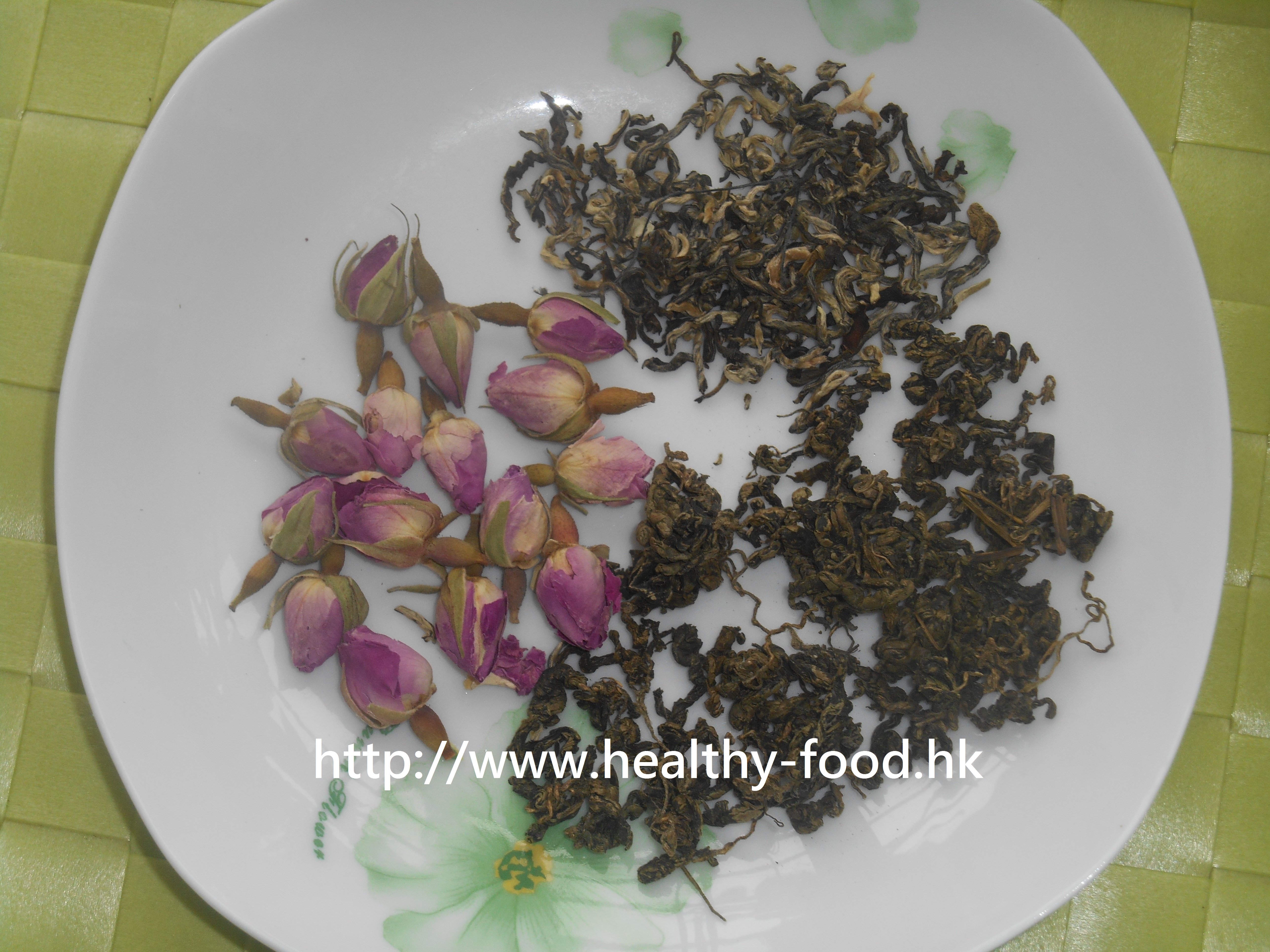 Jiaogulan Rose Green Tea