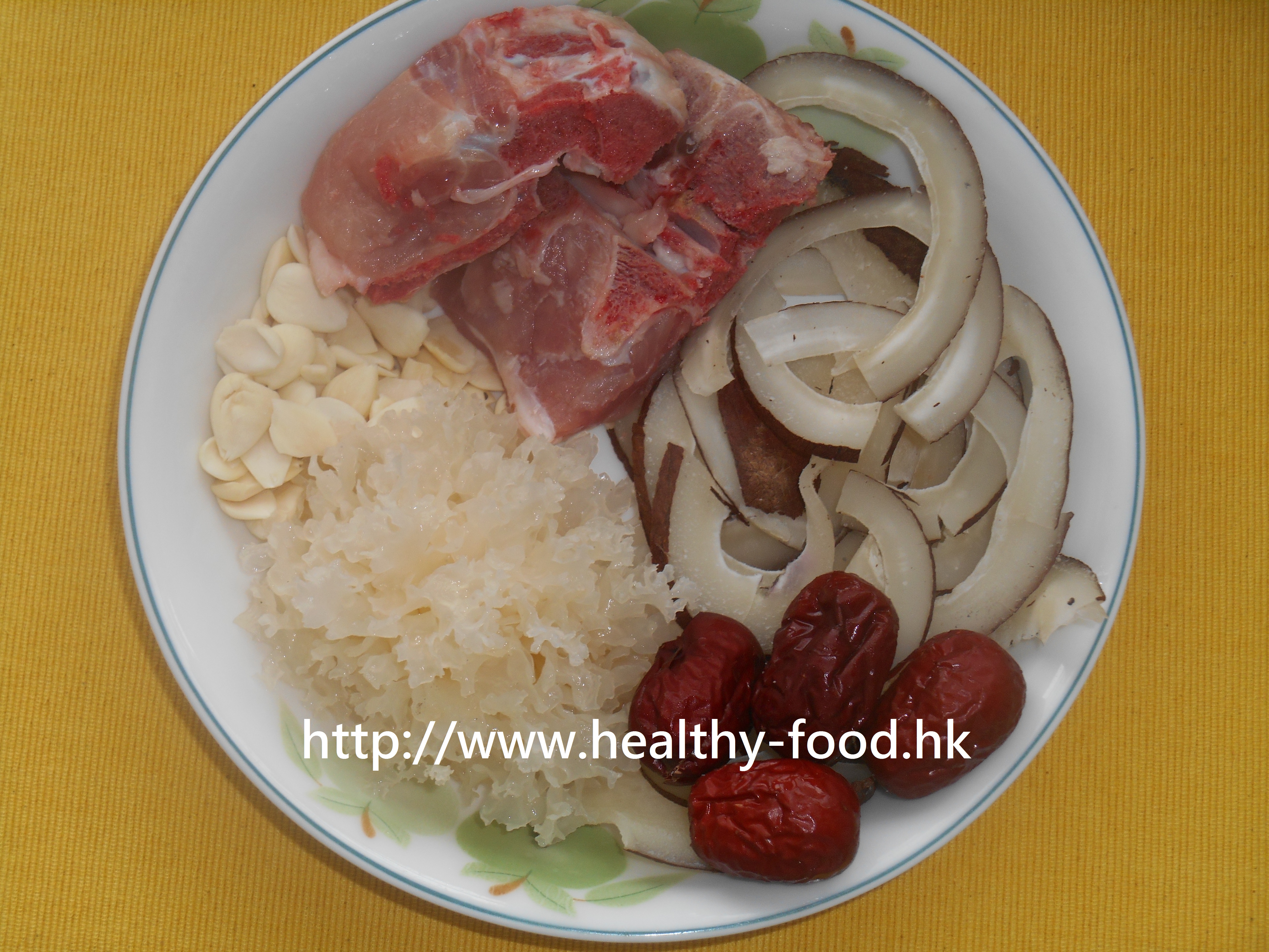 Coconut, Snow Fungus & Pork Rib Soup
