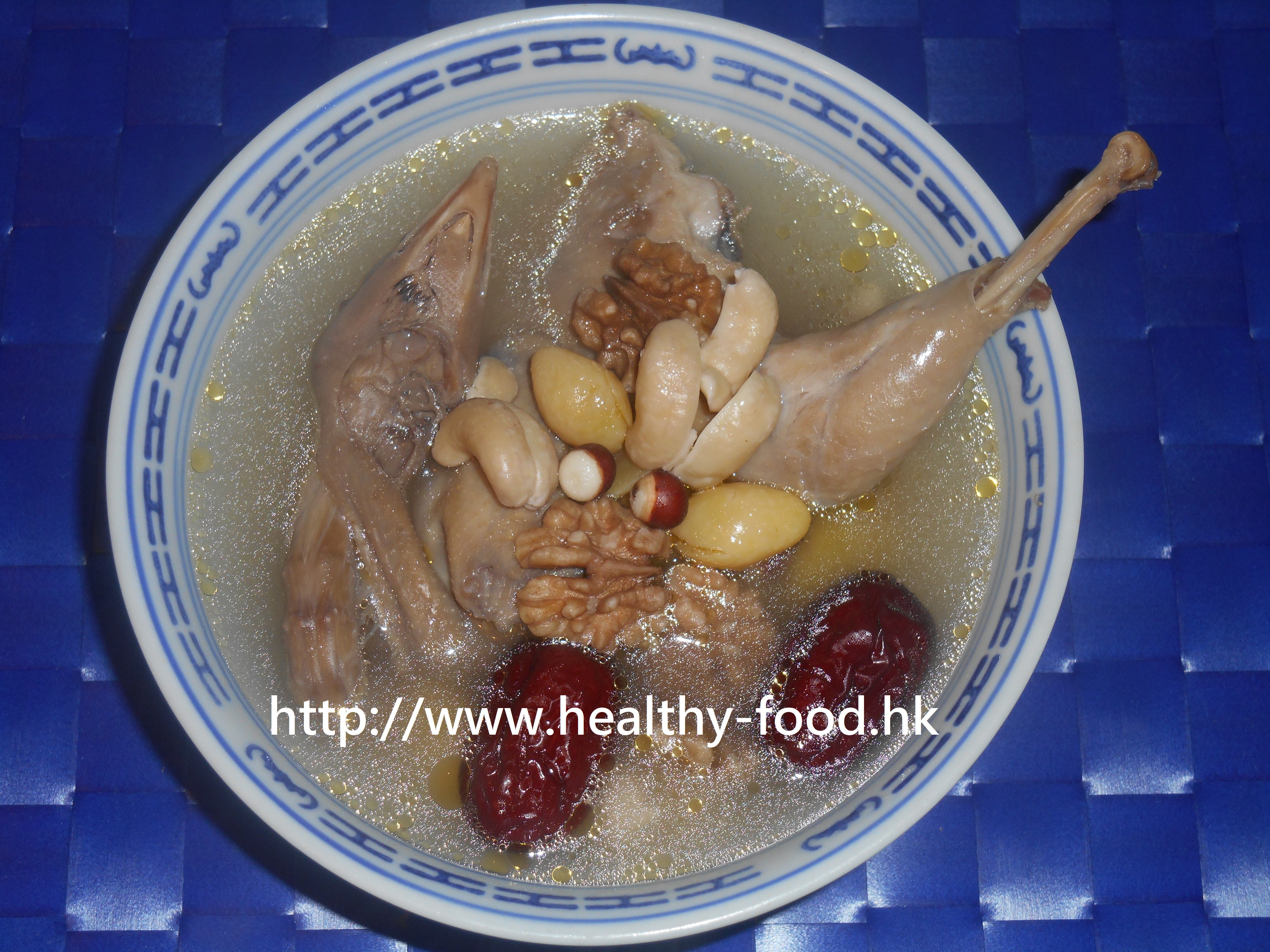 Ginkgo, Walnut, Foxnut and Francolin Soup
