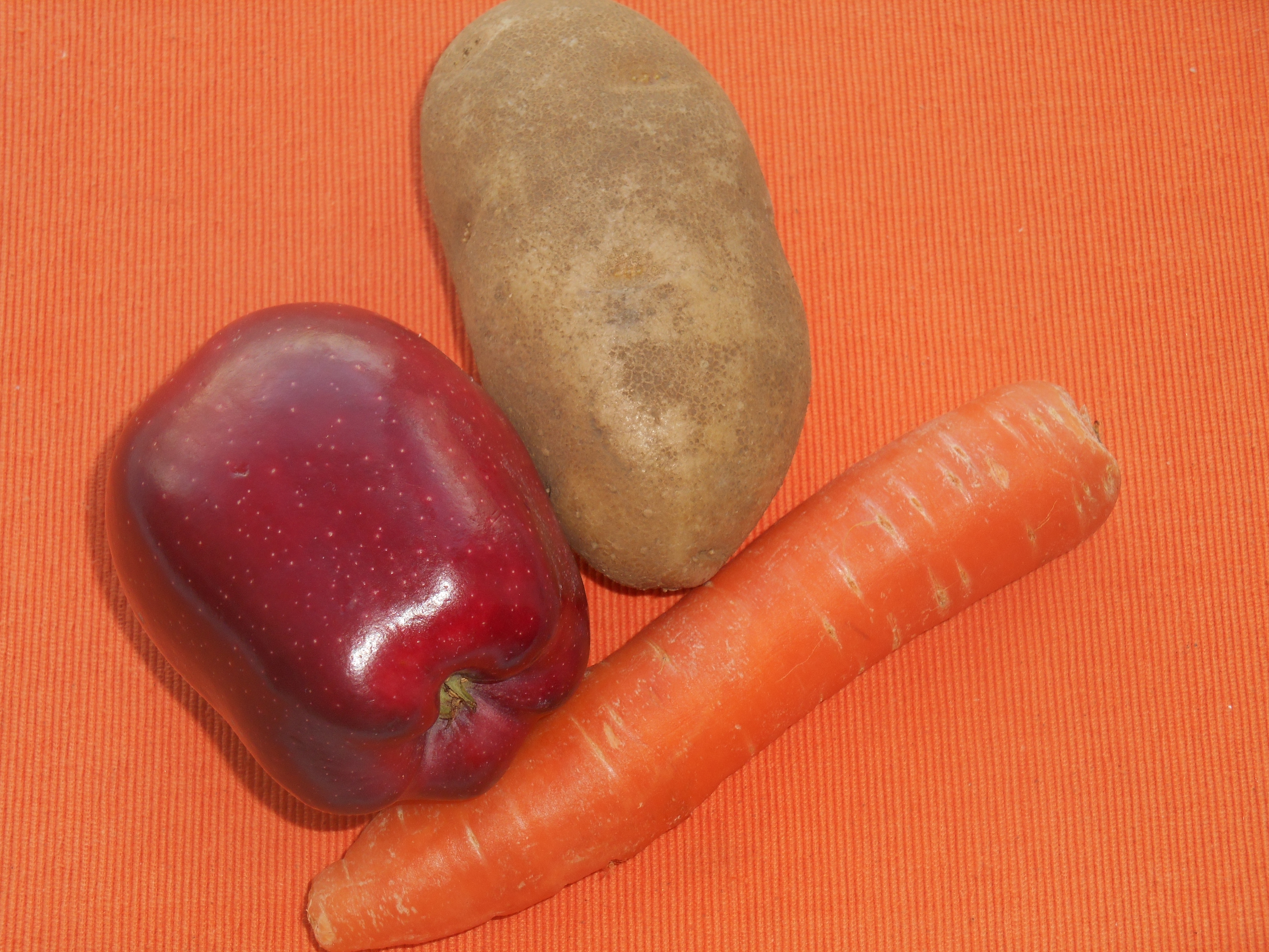 Potato, Carrot and Apple Fresh Juice