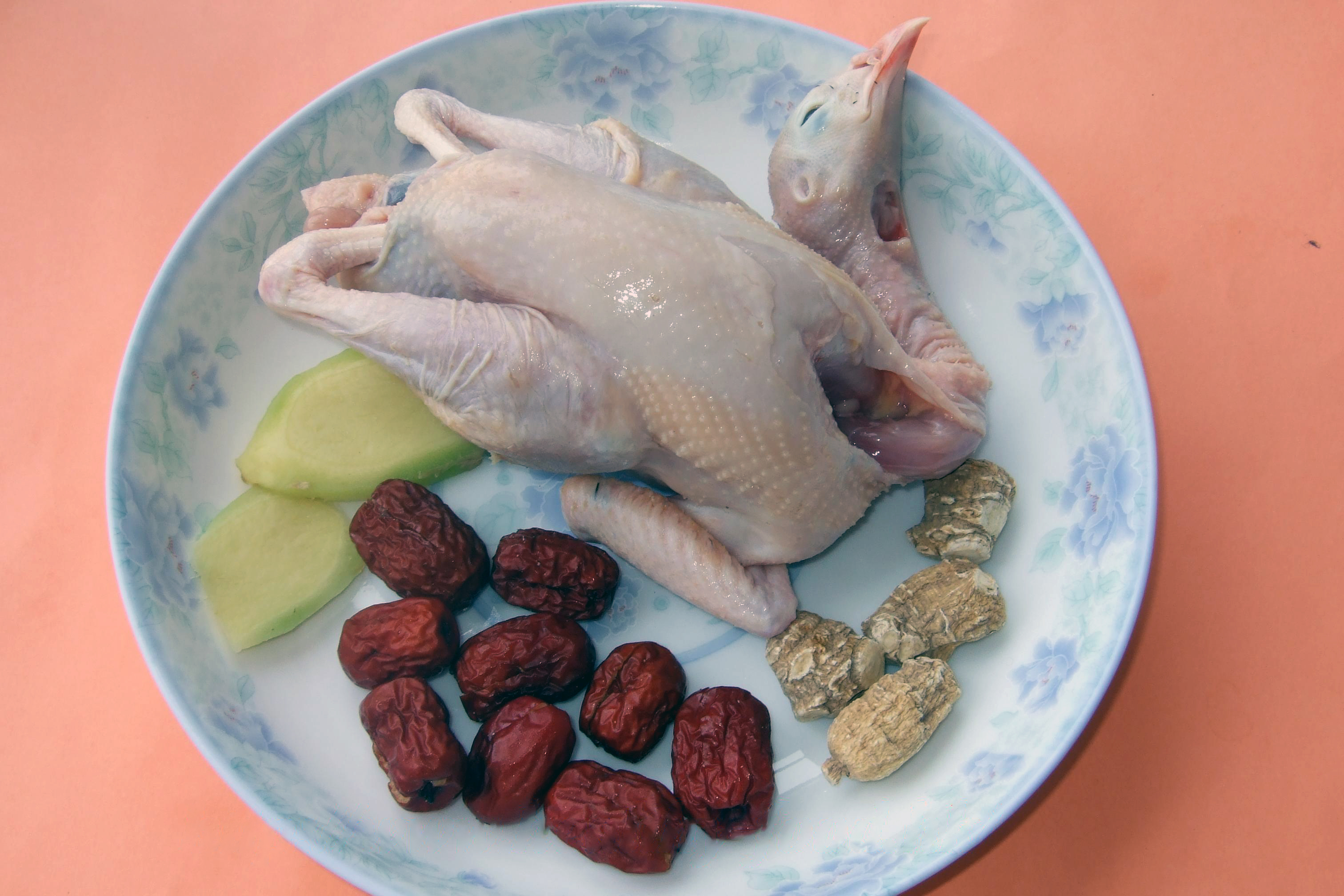 American Ginseng and Partridge Soup