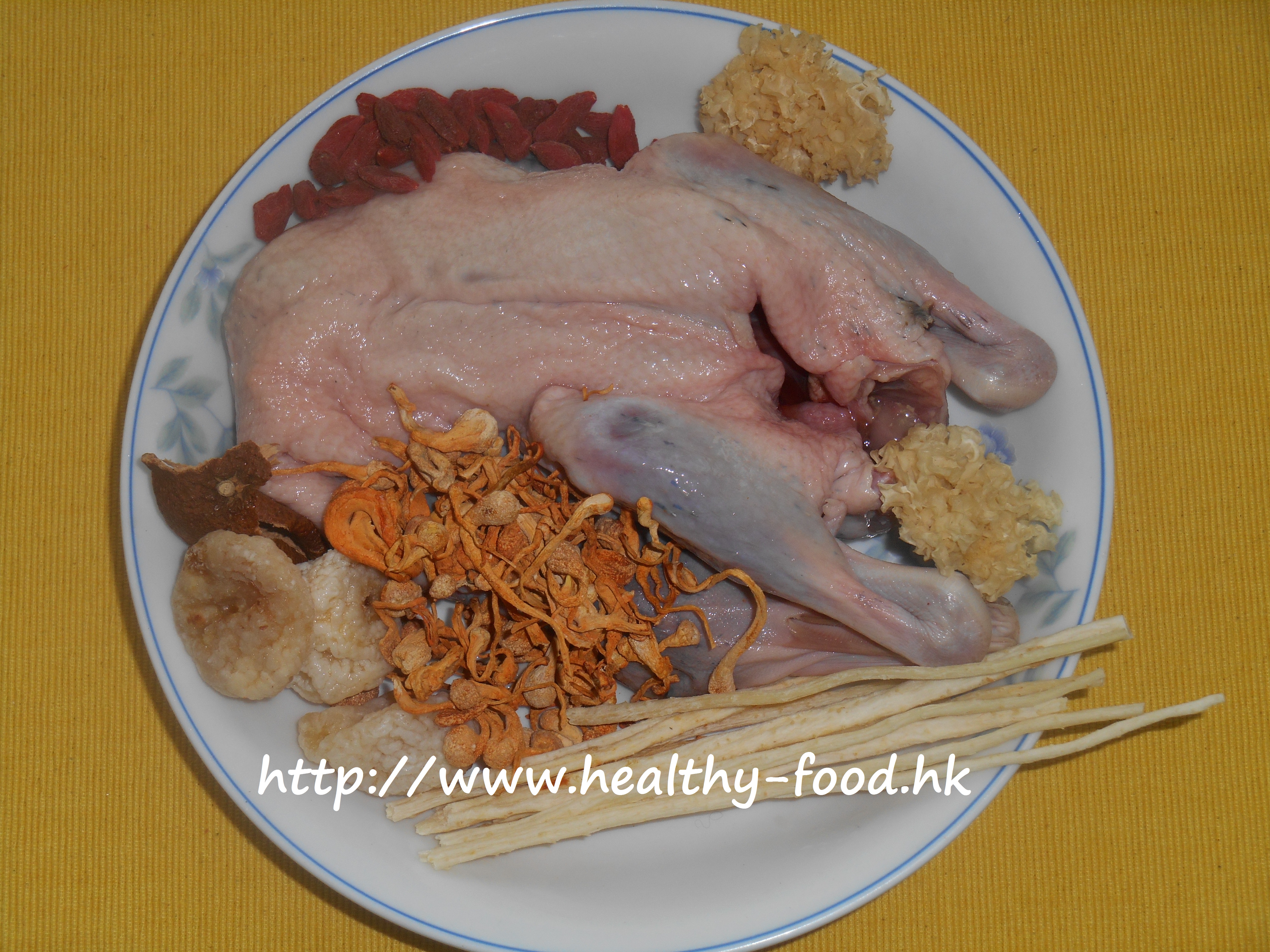 Cordyceps Flower, Sand Ginseng, Snow Ear and Muscovy Duck Soup