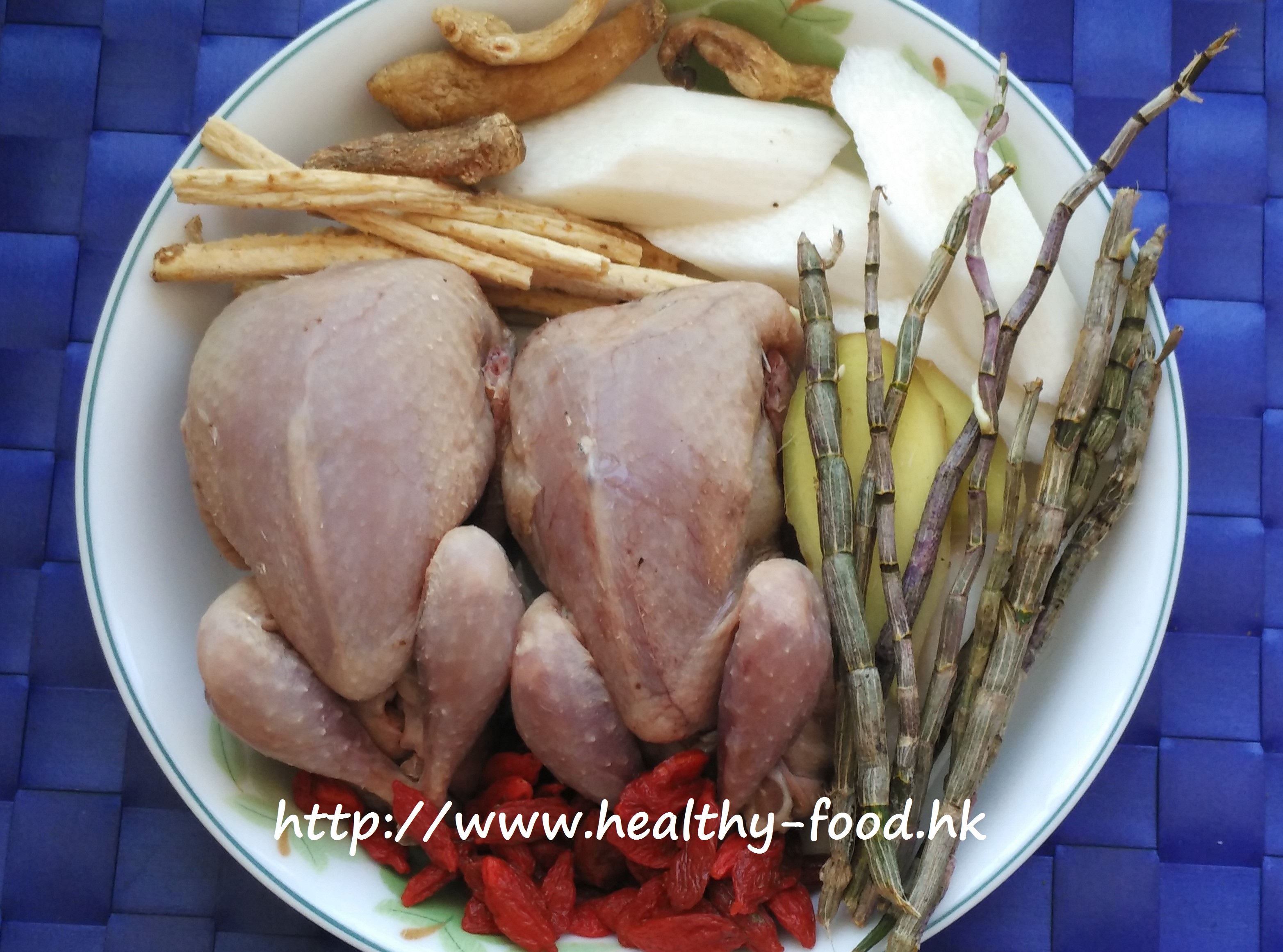Fresh Chinese Yam, Dendrobium and Quail Soup