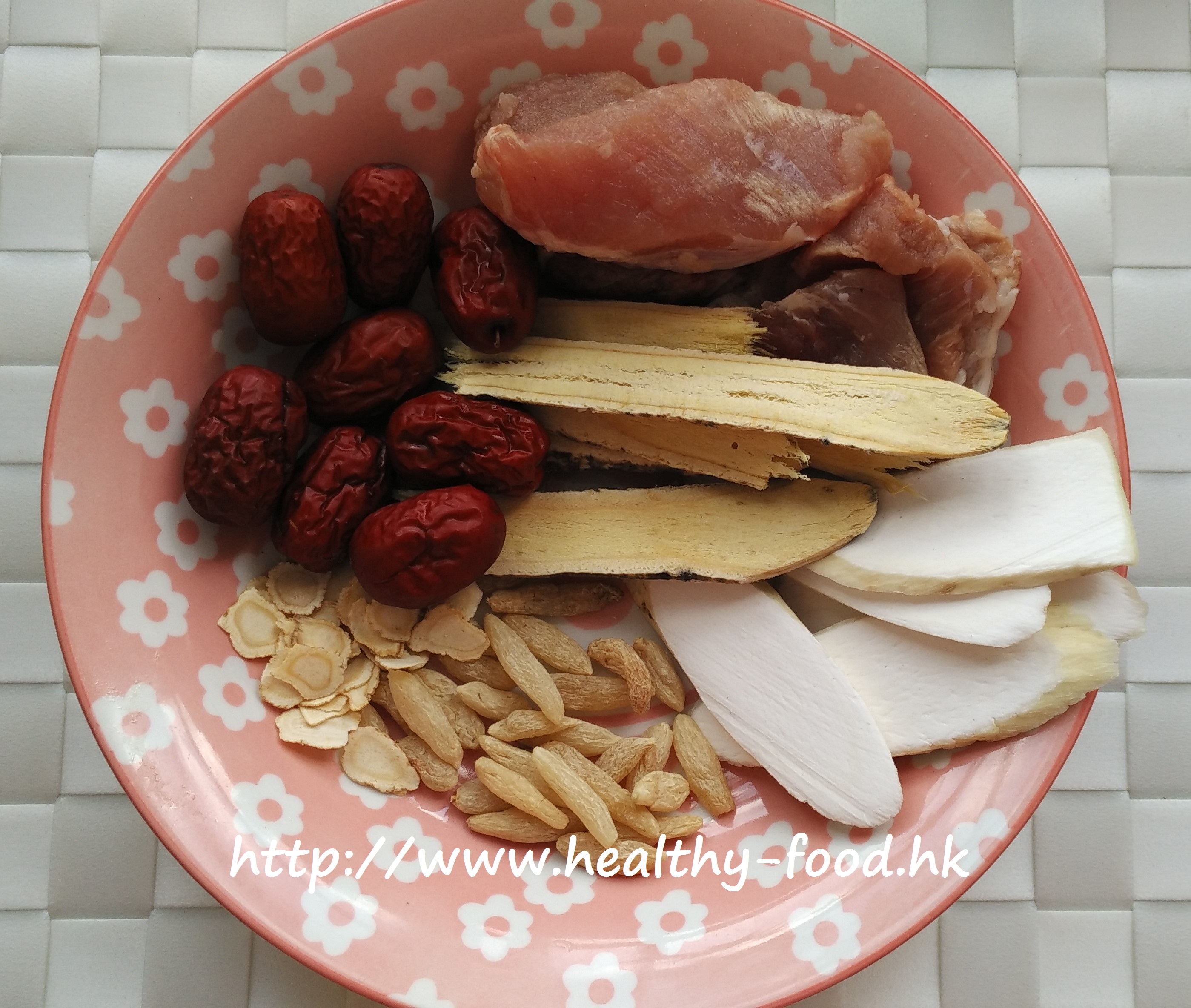 American Ginseng Ophiopogon Astragalus Pork Soup