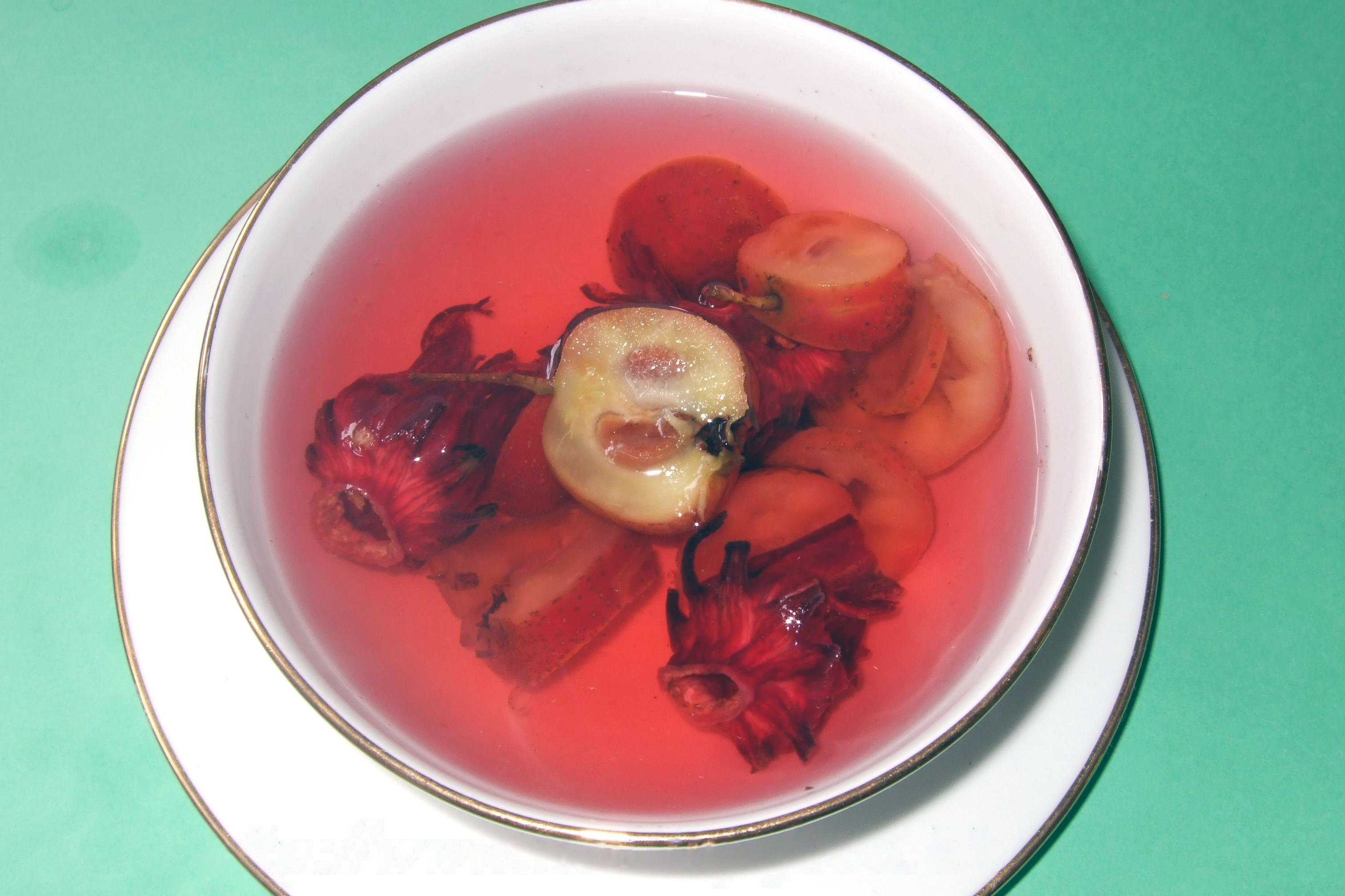 Roselle Hawthorn Tea