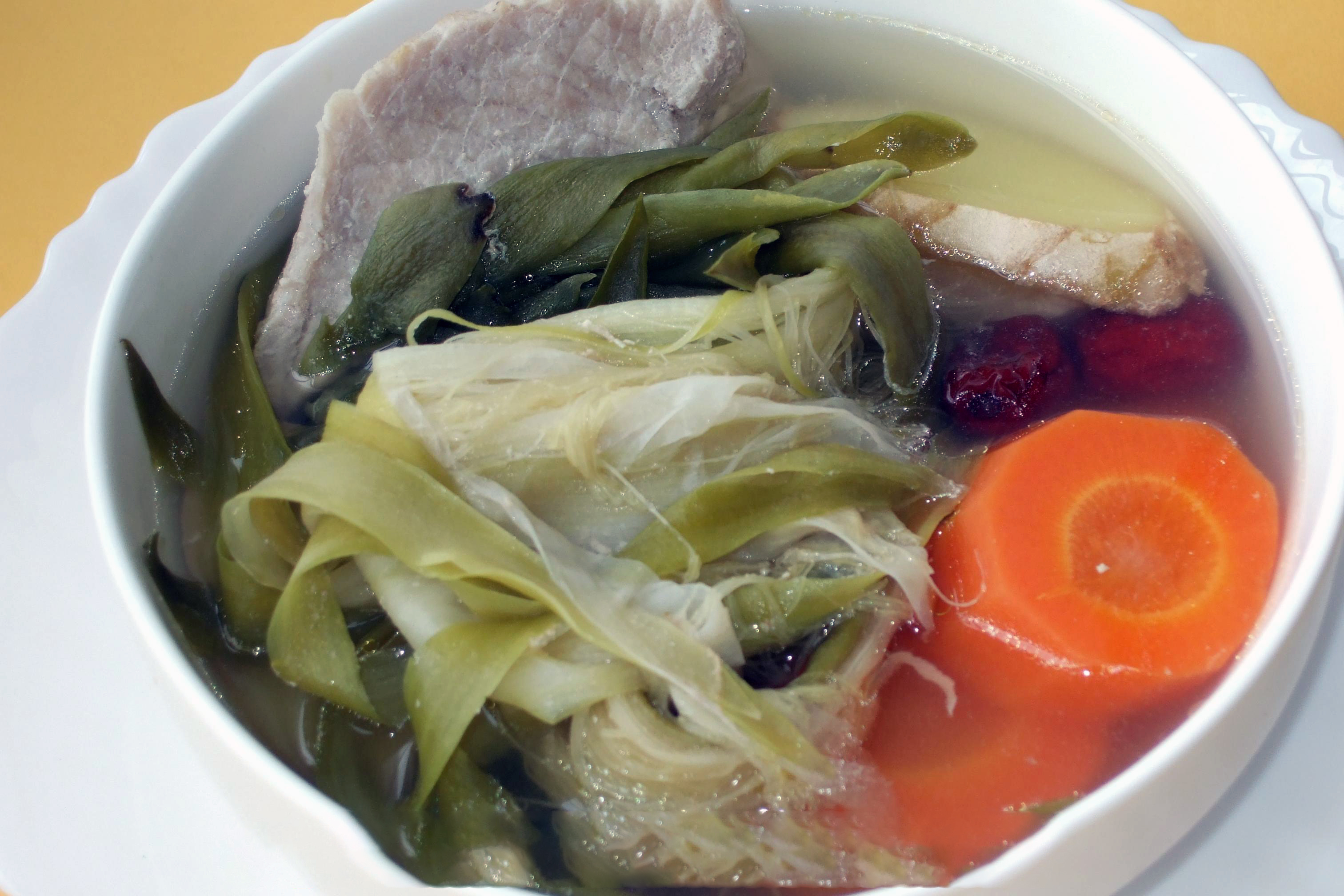 Night-Blooming Cereus, Carrot & Lean Pork Soup