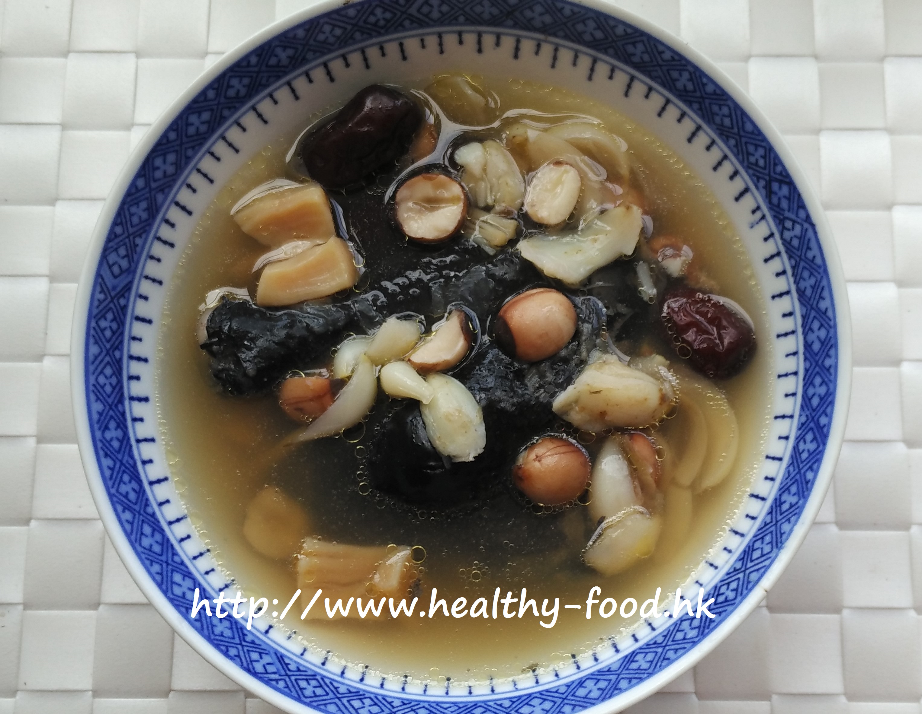 Fresh Lotus Seed, Lily Bulb & Silkie Chicken Soup