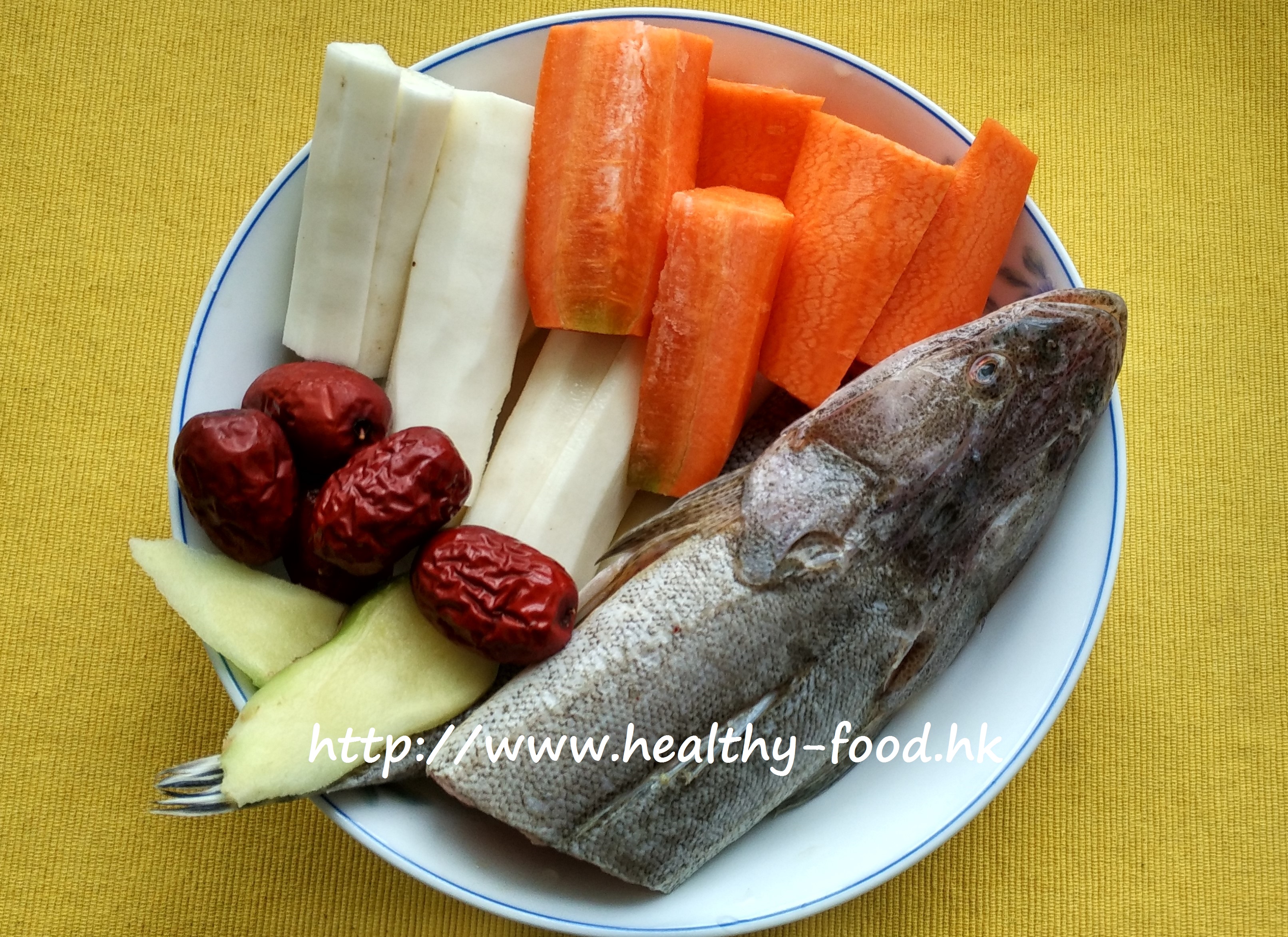 Fresh Chinese Yam and Mud Carp Soup