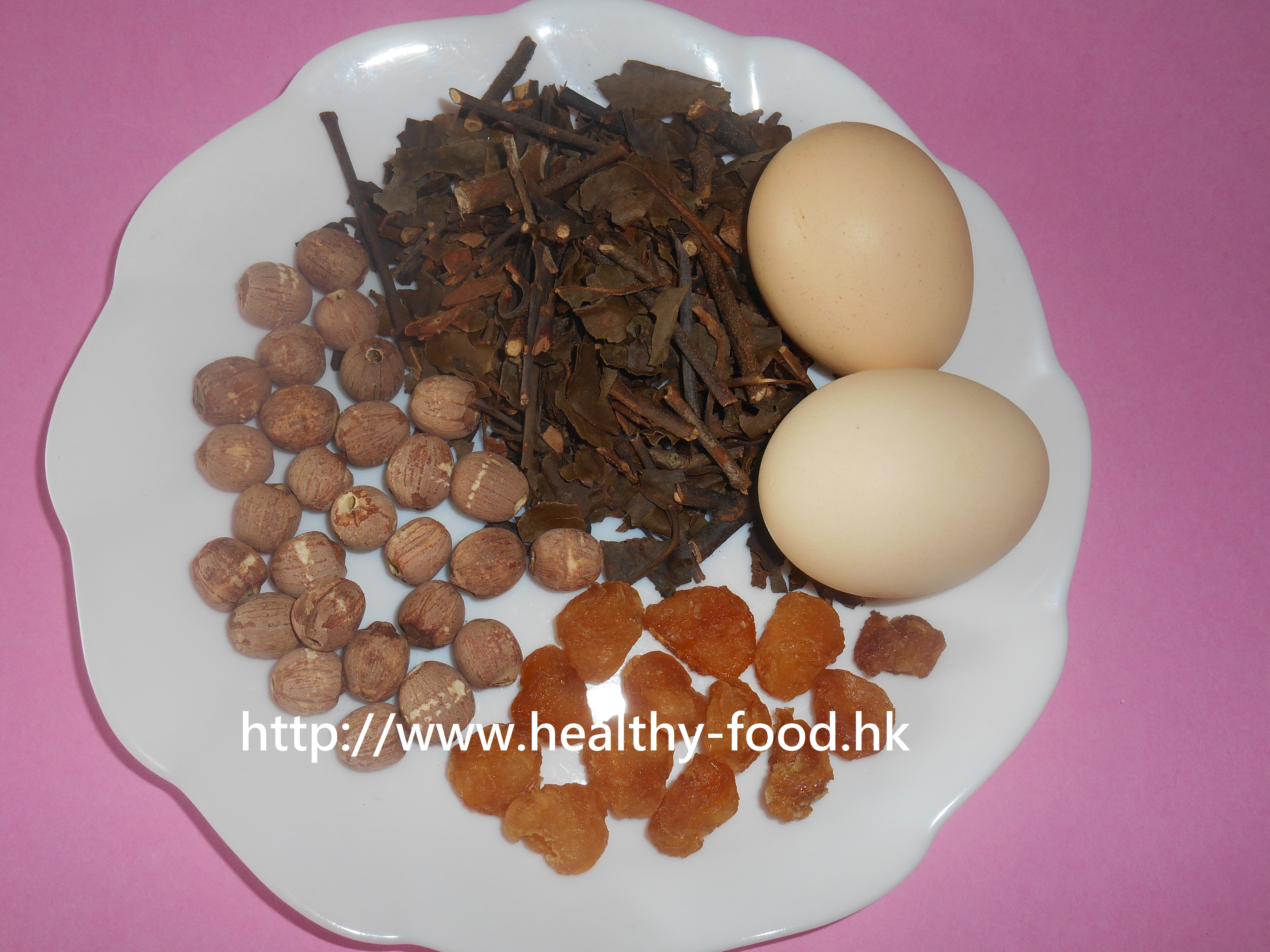 Mulberry Mistletoe Lotus Longan Egg Tea