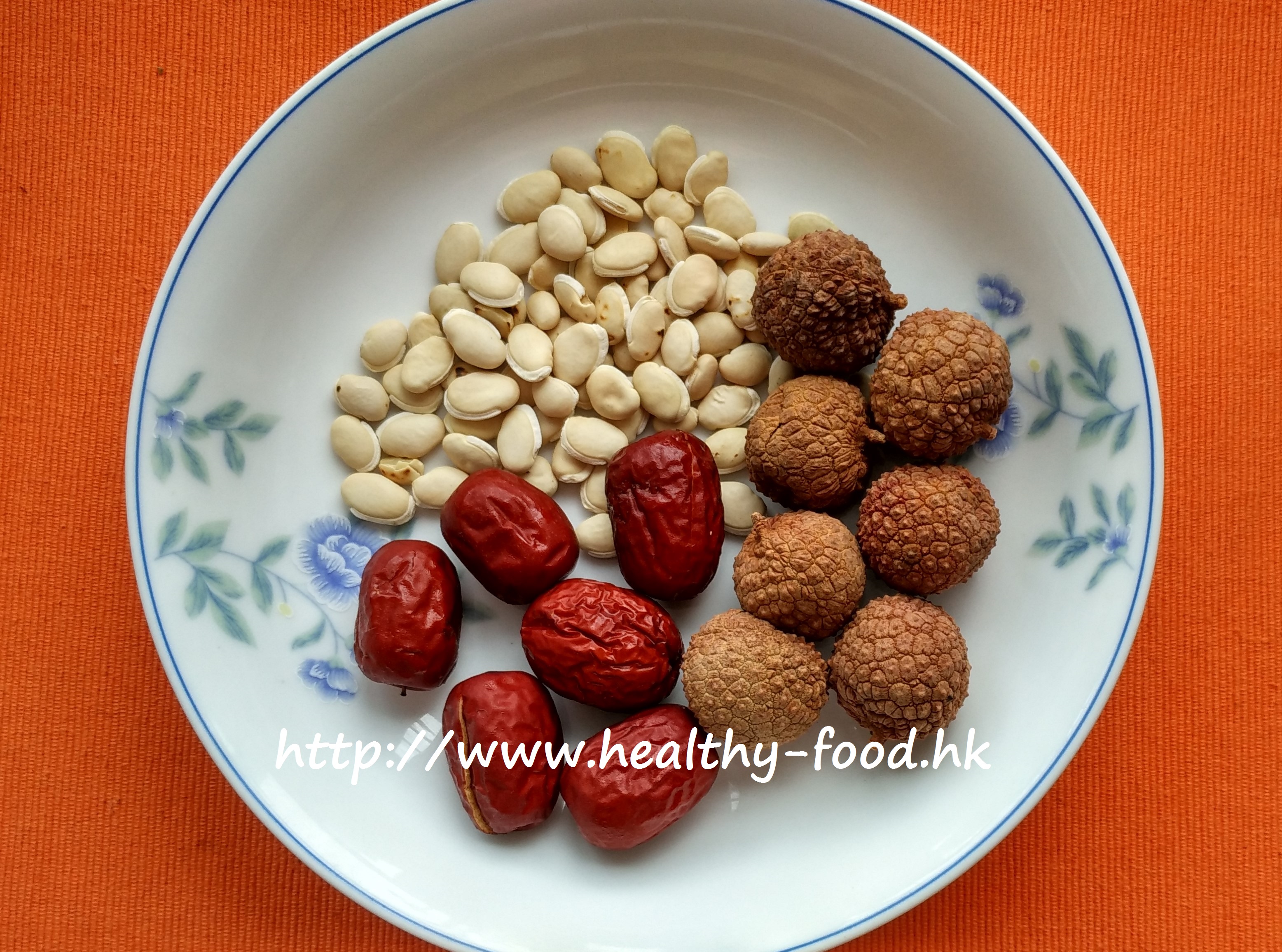 Dried Lychee, Hyacinth Bean & Red Date Drink