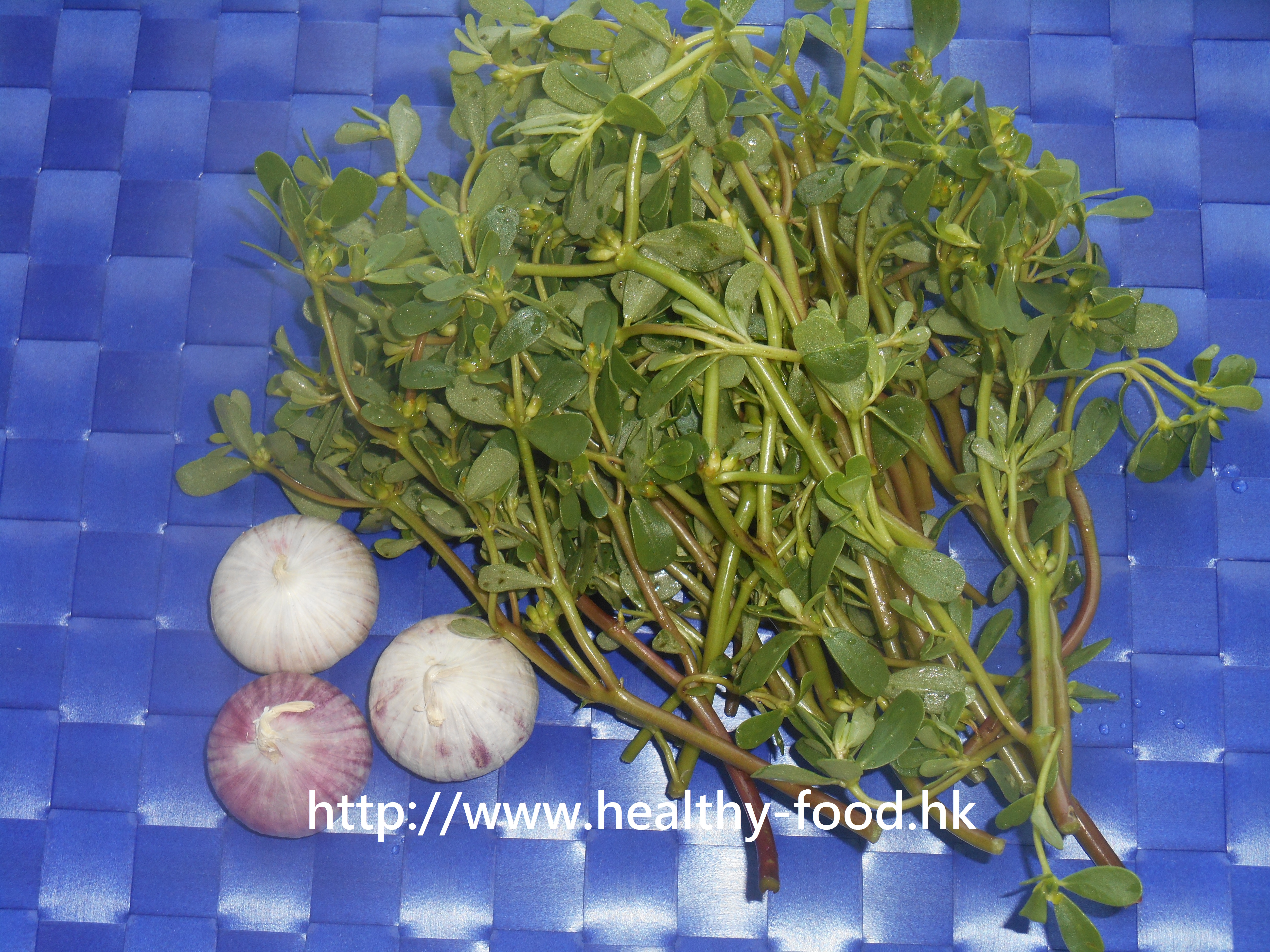 Purslane & Solo Garlic Soup