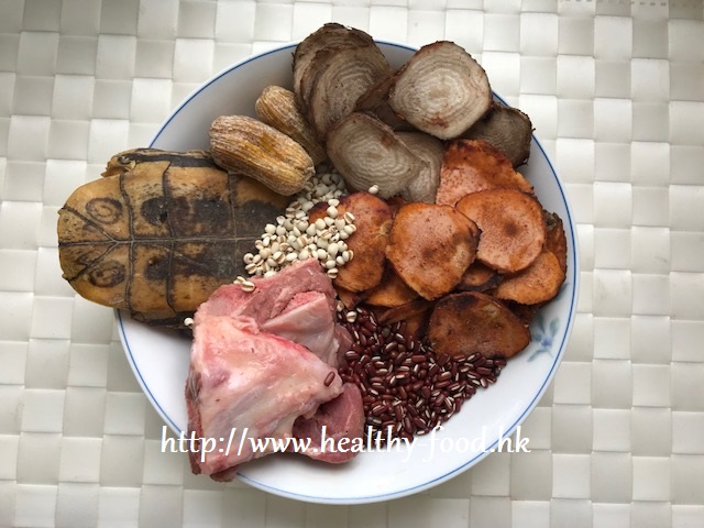 Mirabilis Root (Di Lao Shu), Fresh Smilax, Turtle Plastron and Pork Bone Soup