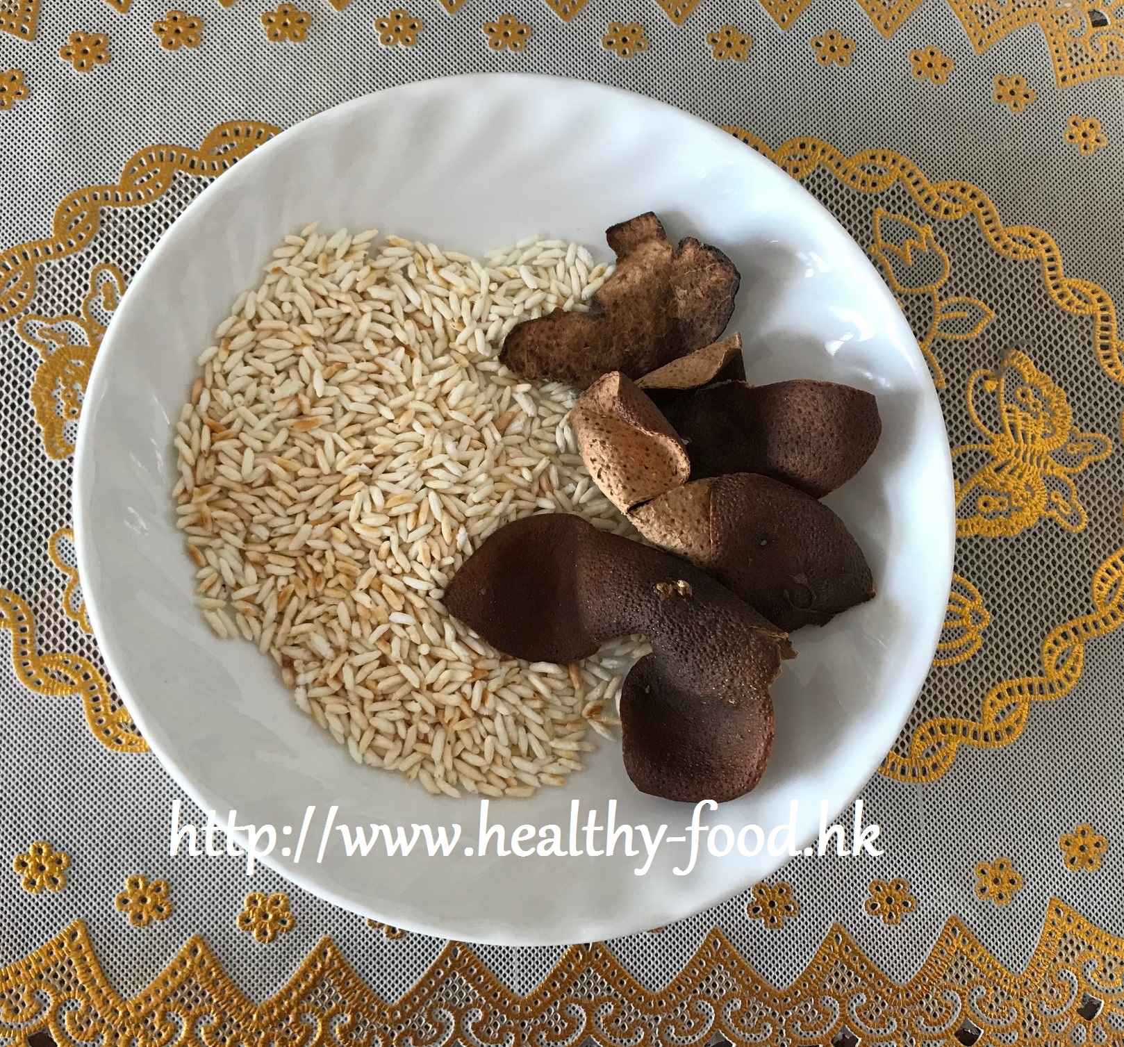 Tangerine Peel and Roasted Rice Tea