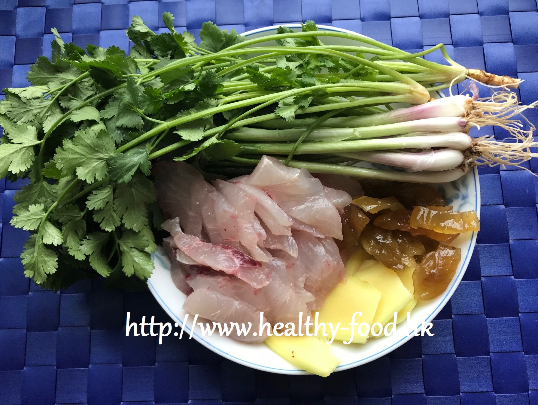 Cilantro, Ginger, Pickled Cucumber and Grass Carp Broth