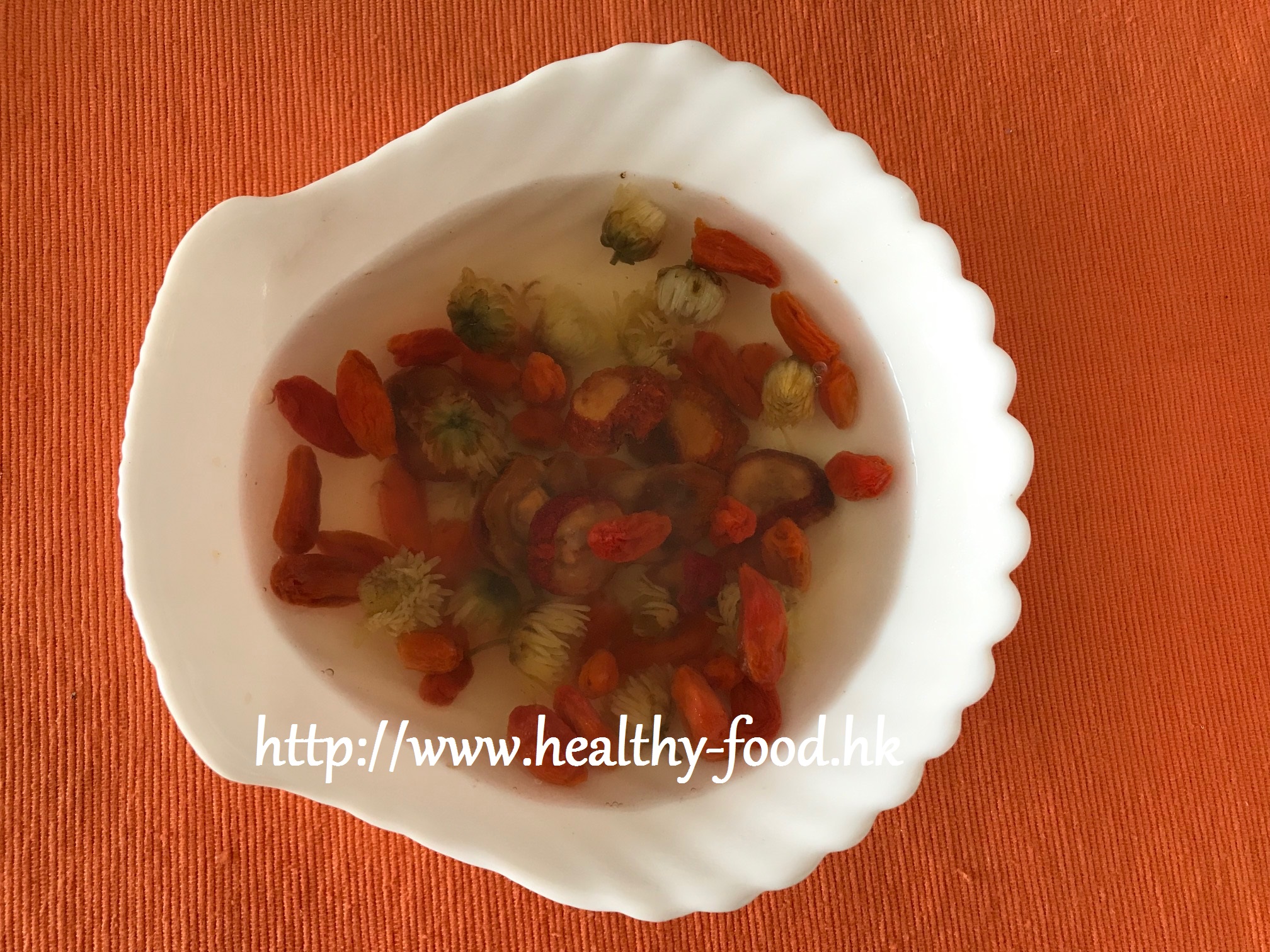 Goji Berry, Chrysanthemum & Hawthorn Tea