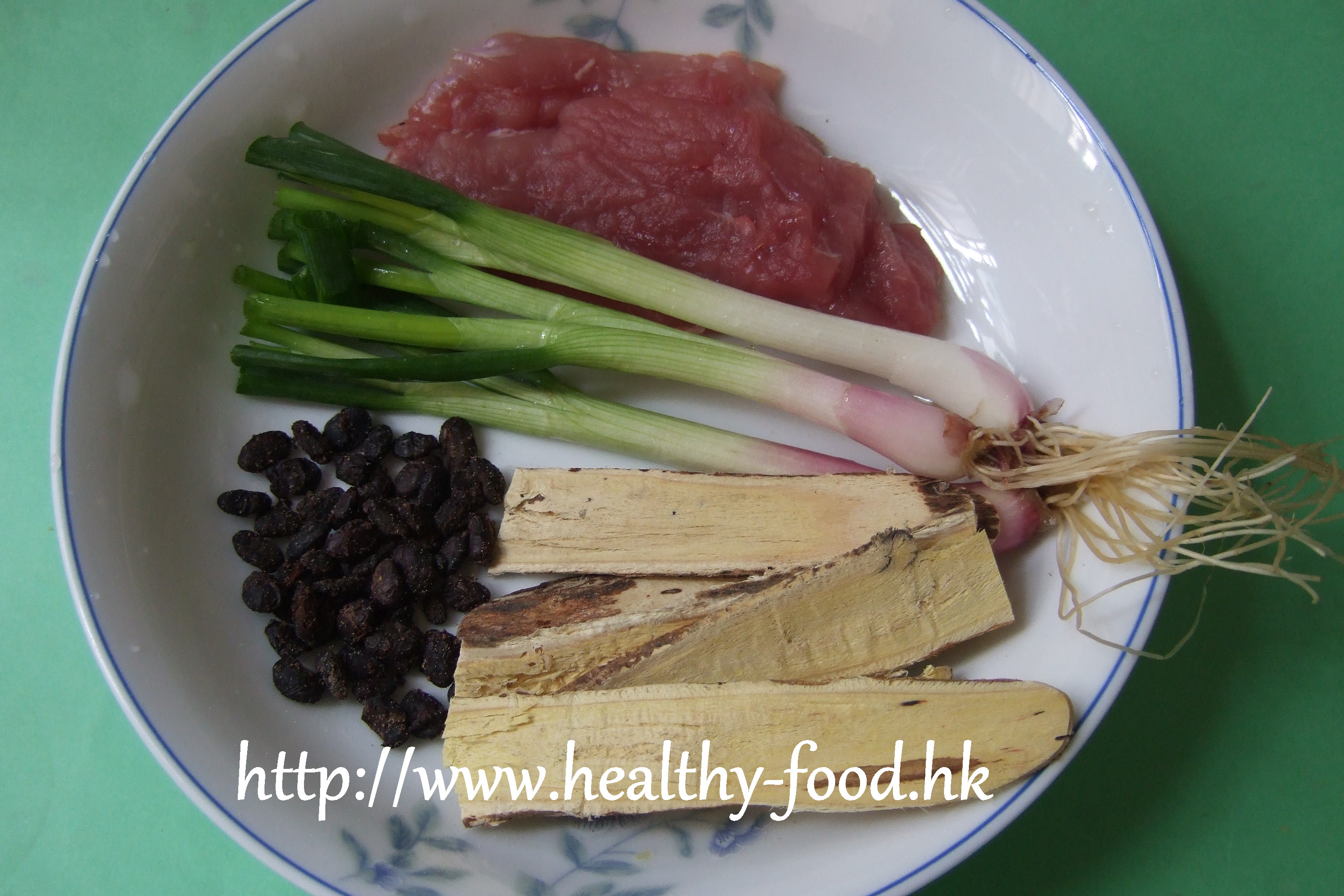 Astragalus, Scallion and Fermented Soybean Soup
