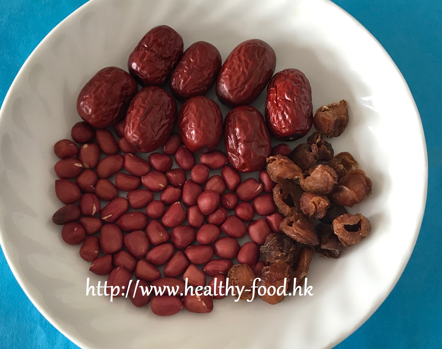 Red-Skin Peanut, Jujube & Longan Soup