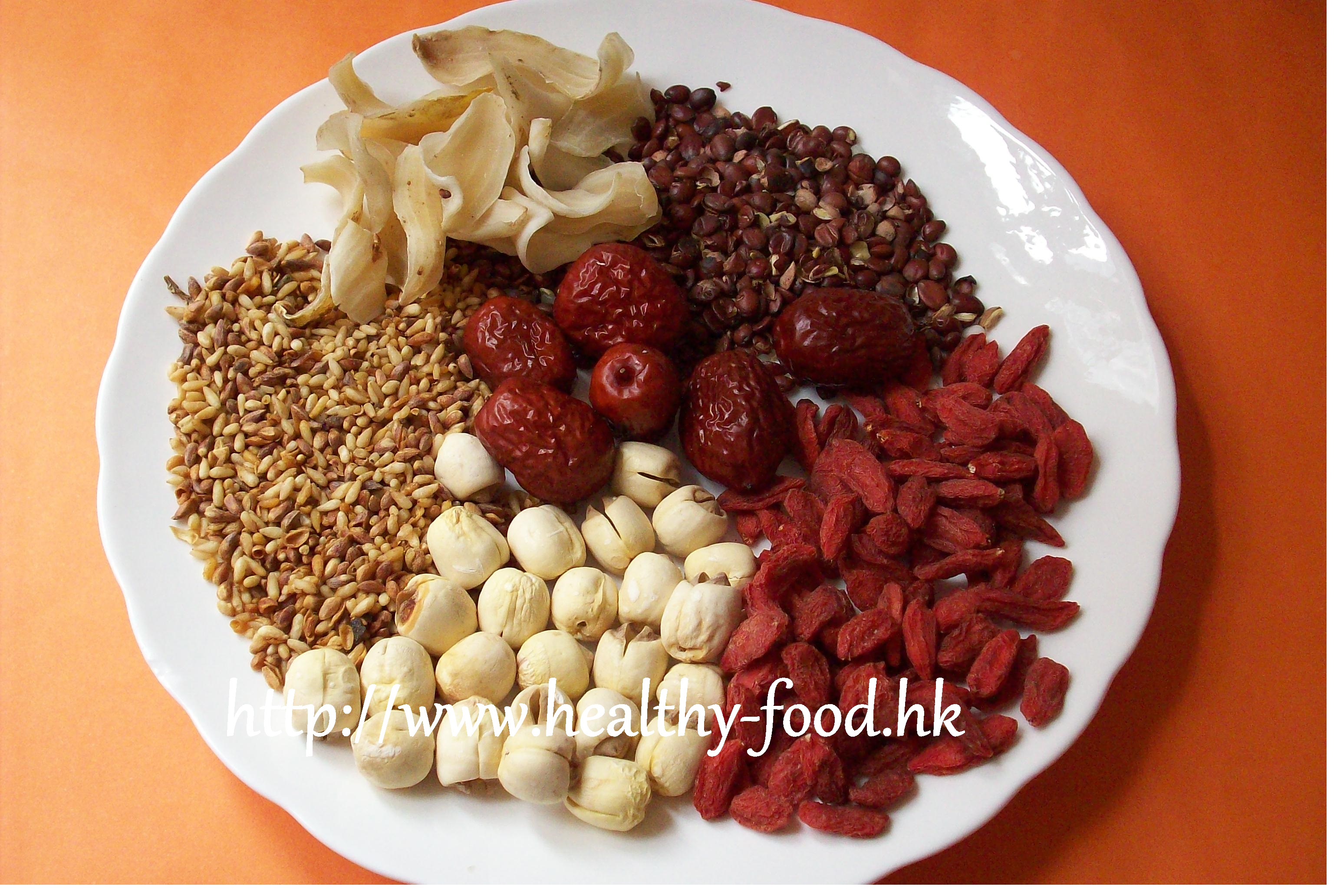 Lotus Seed, Lily Bulb, Sour Jujube Seed & Arborvitae Seed Soup