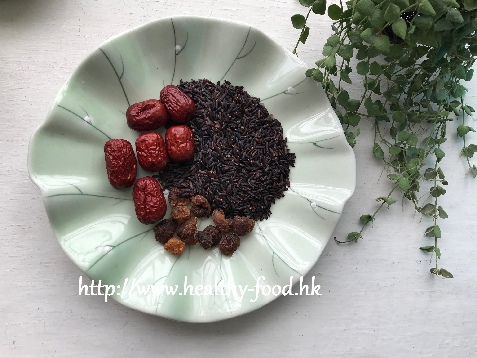 Longan, Red Date & Black Rice Congee