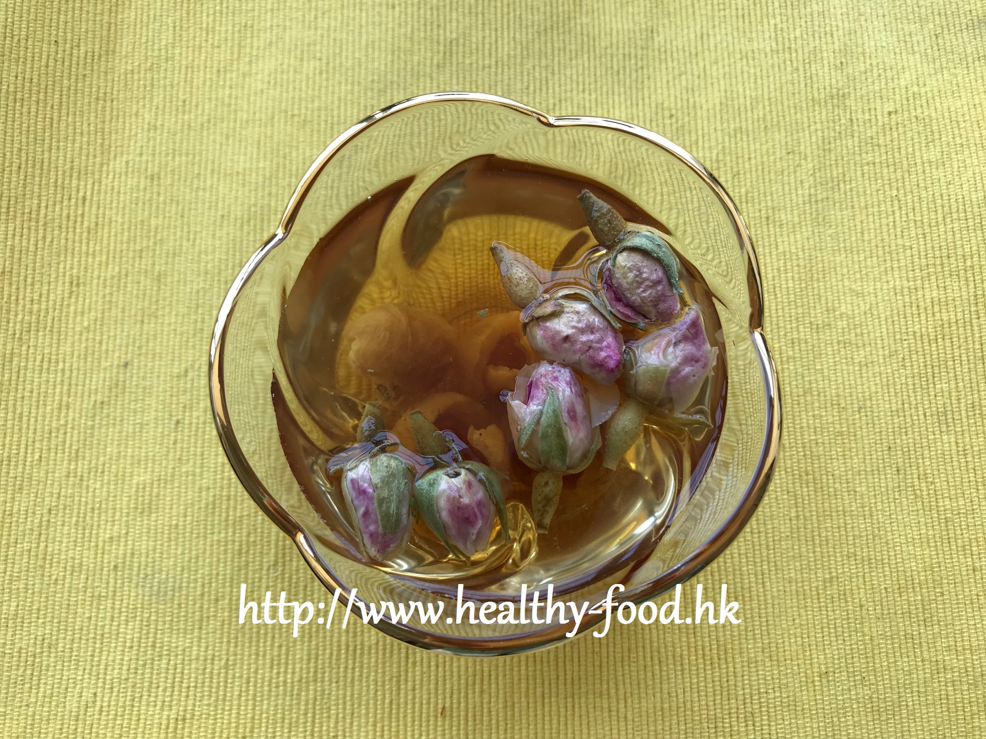 Rose and Longan Tea