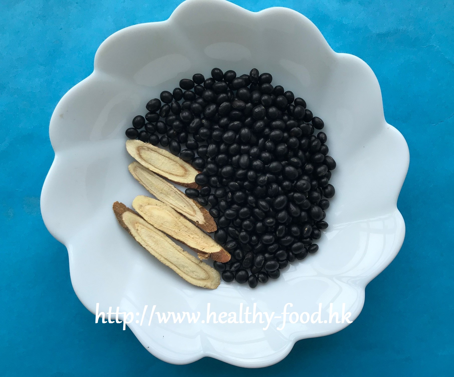 Black Bean and Licorice Root Tea