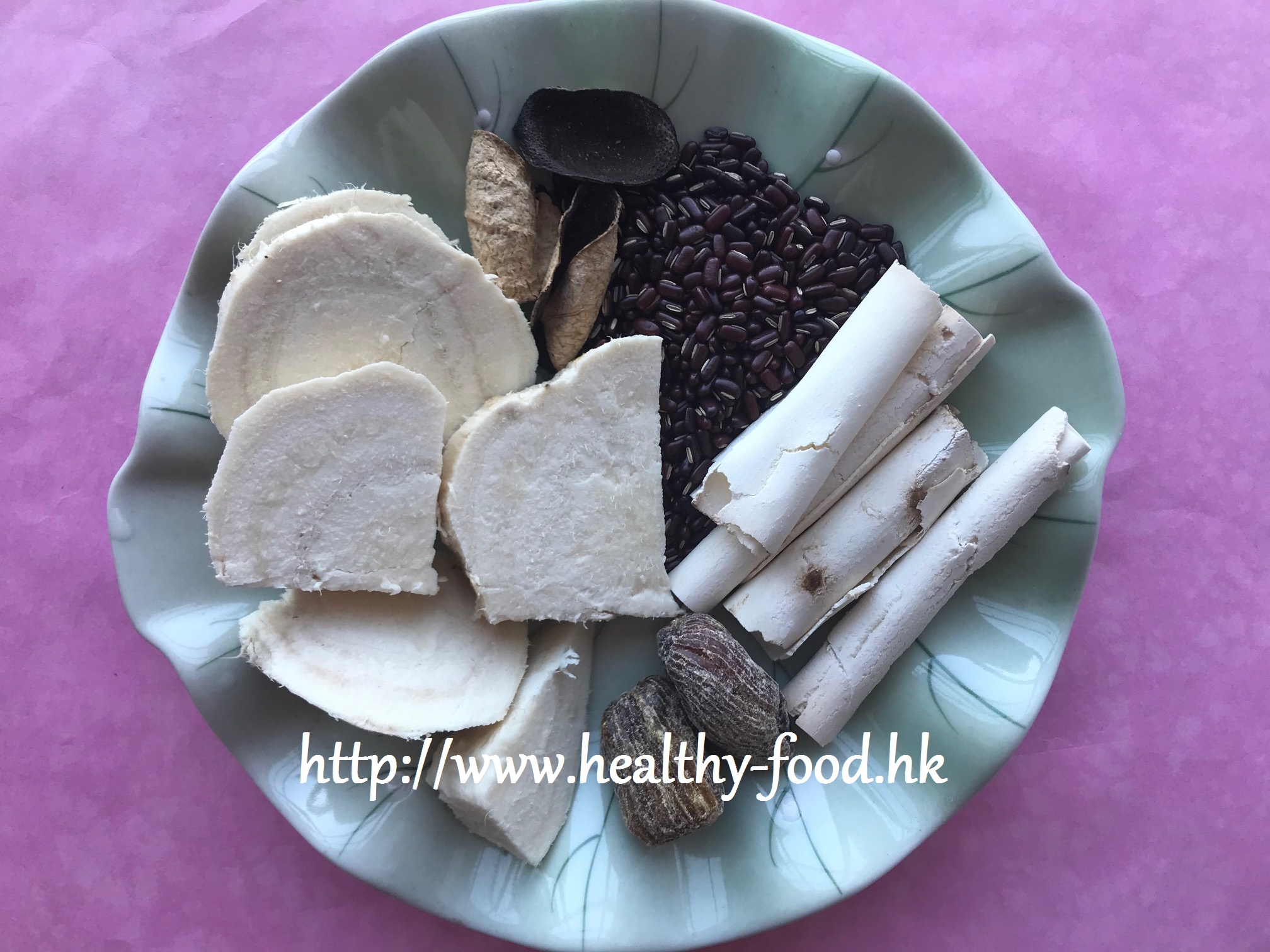 Kudzu Root, Adzuki Bean and Poria Soup