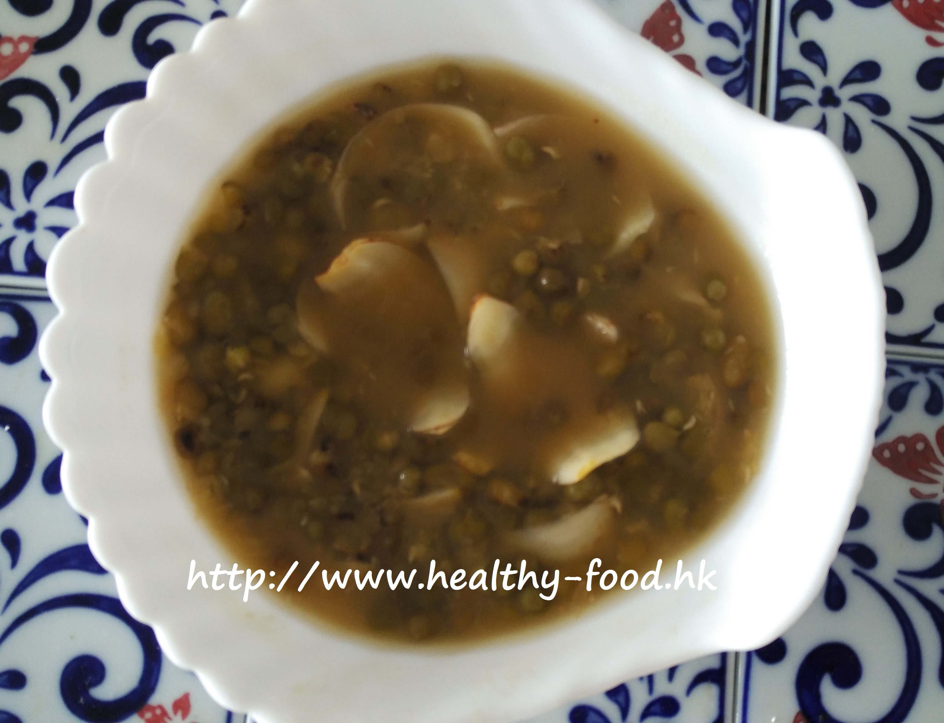 Mung Bean and Lily Bulb Congee