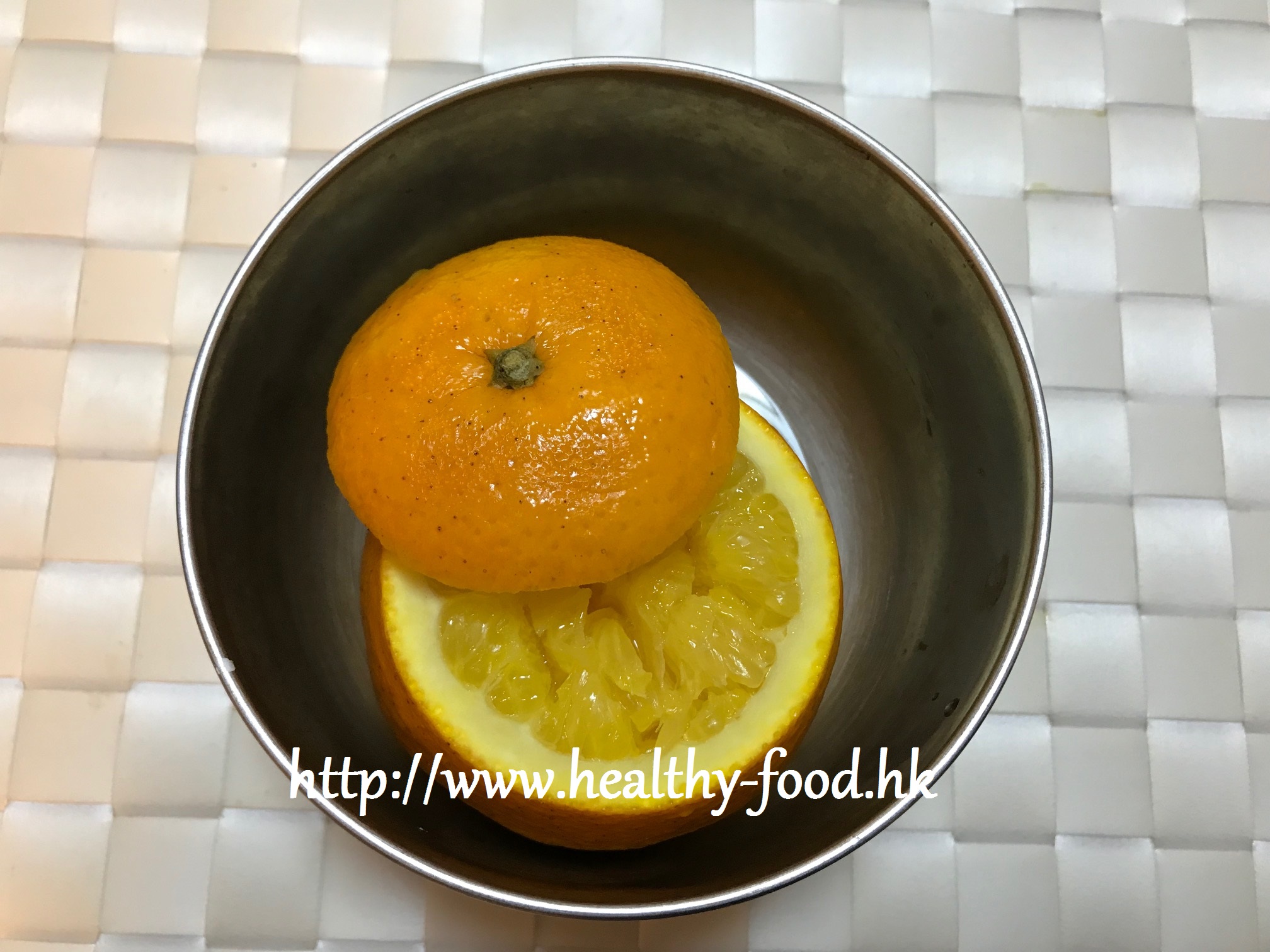 Salt-Steamed Orange