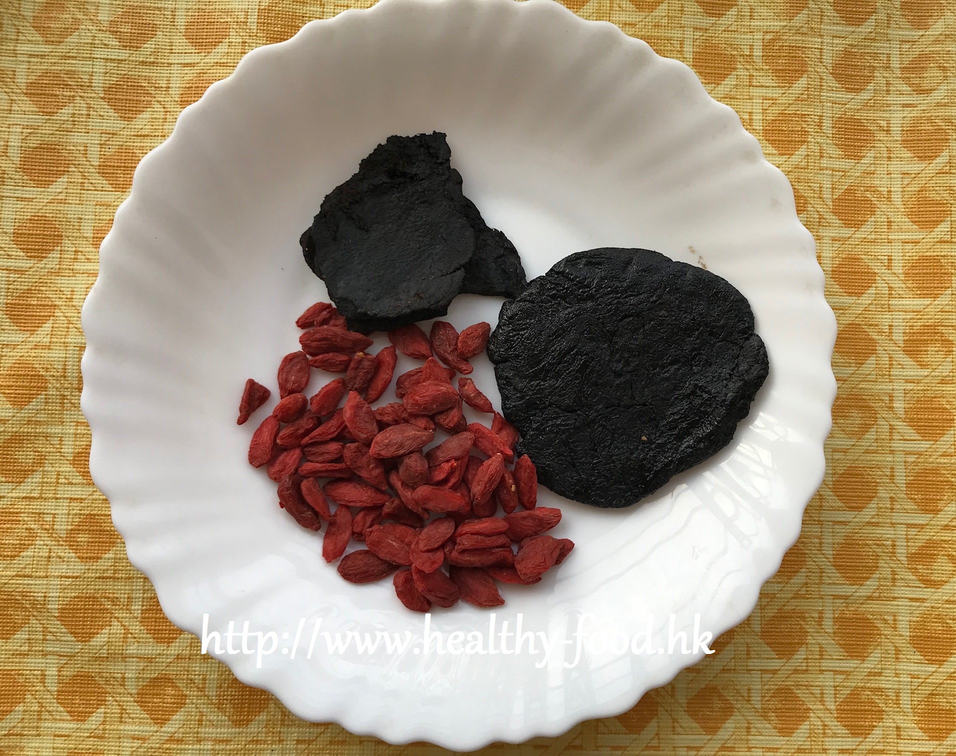 Prepared Rehmannia, Polygonatum and Goji Berry Tea