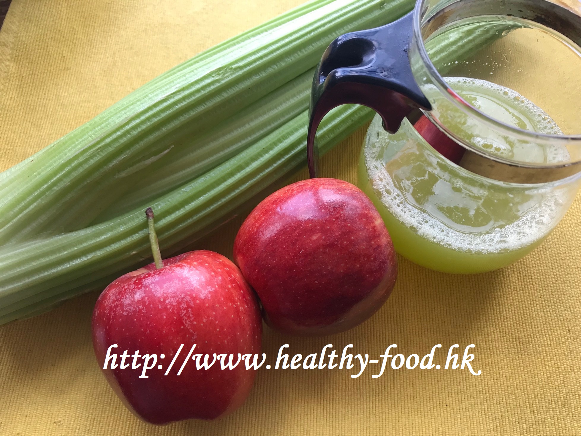 Celery & Apple Fresh Juice