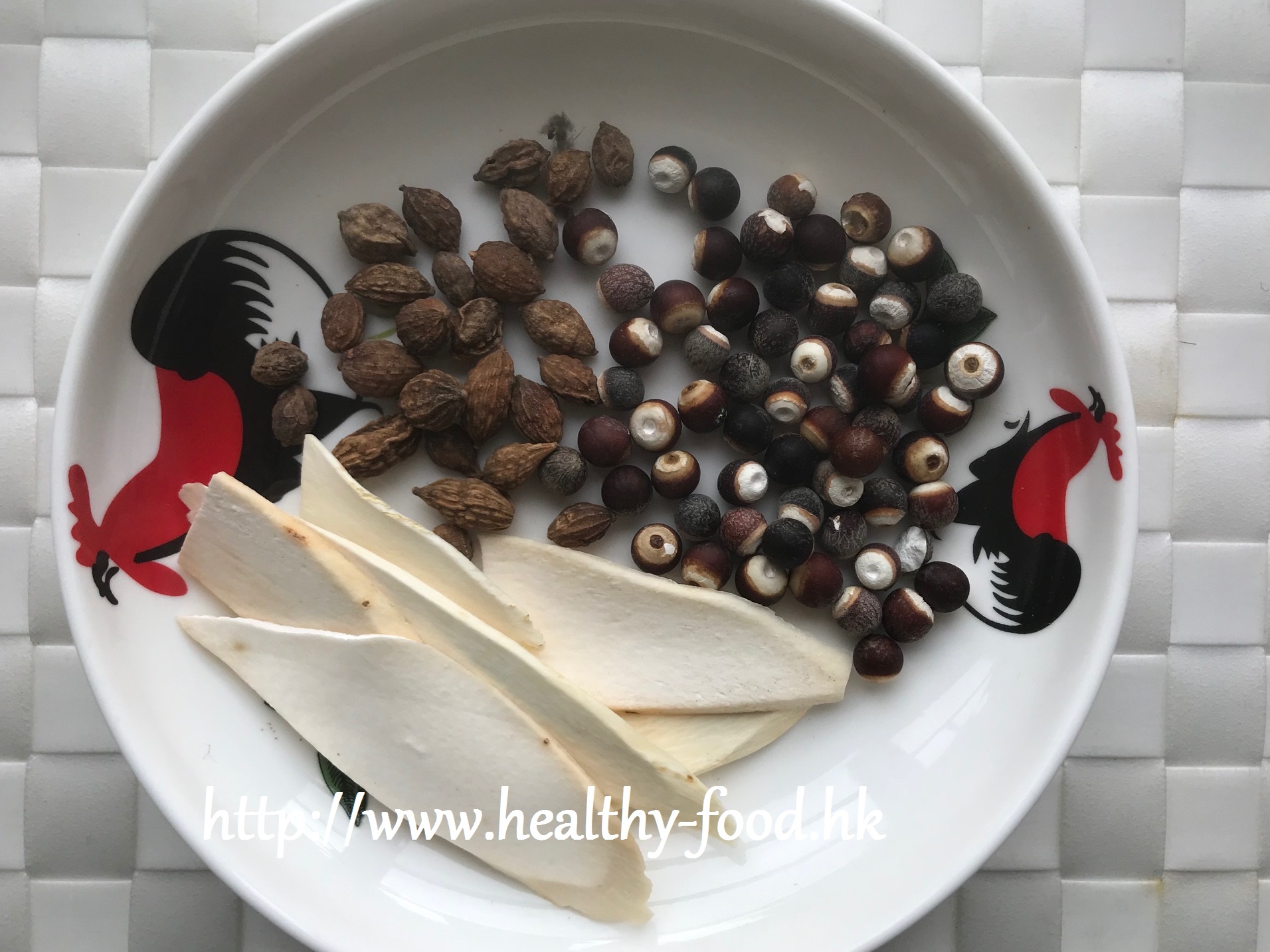 Chinese Yam, Euryale Seed and Yi Zhi Ren Soup
