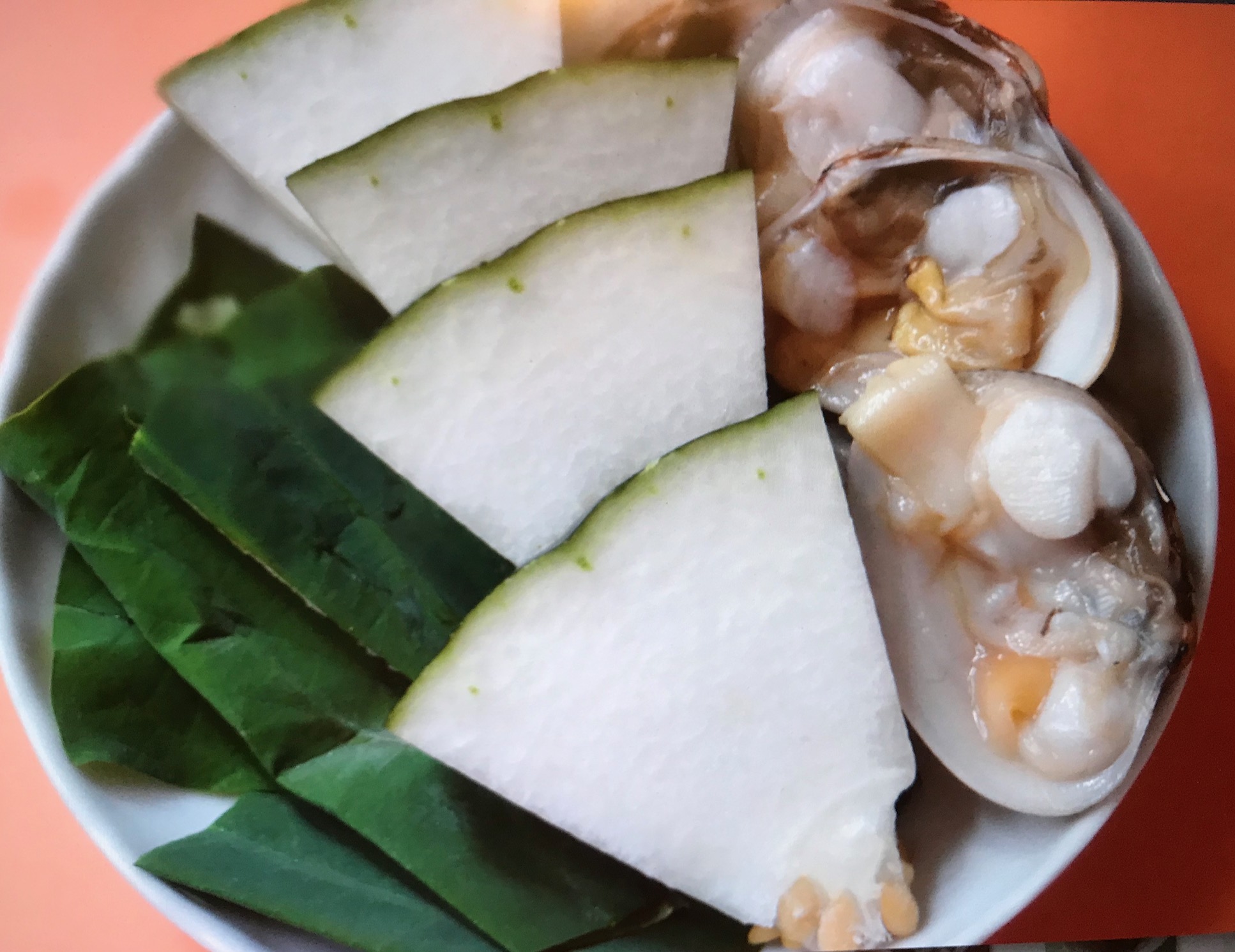 Lotus Leaf, Winter Melon & Clam Soup