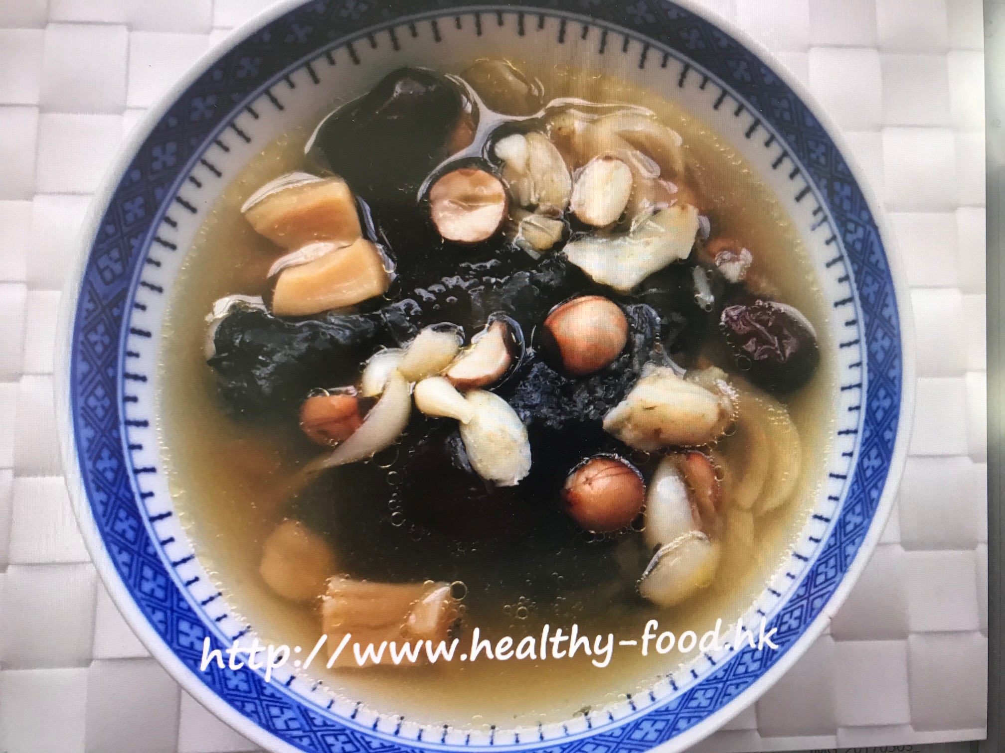 Fresh Lotus Seed, Lily Bulb & Silkie Chicken Soup