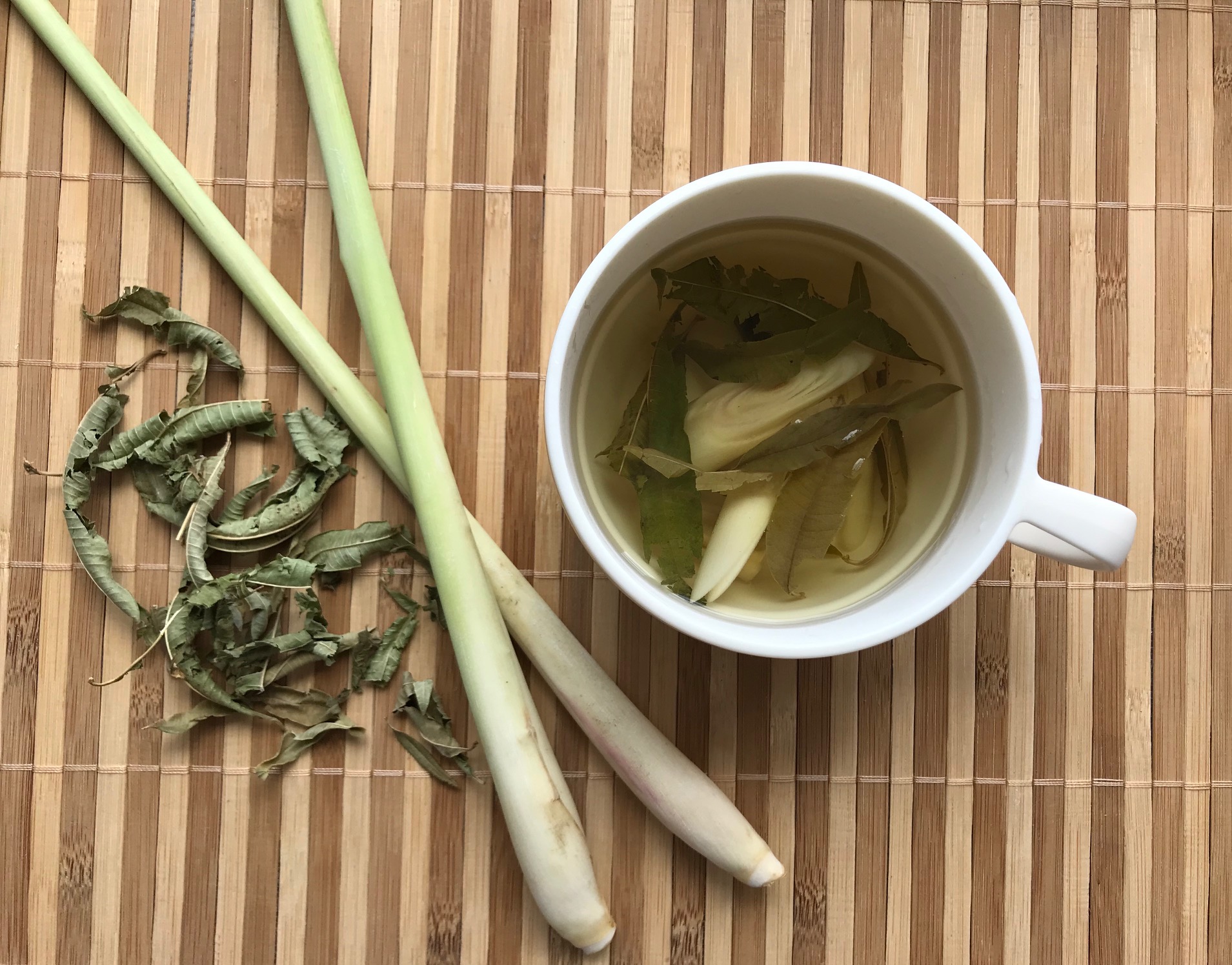 Lemongrass and Lemon Verbena Tea
