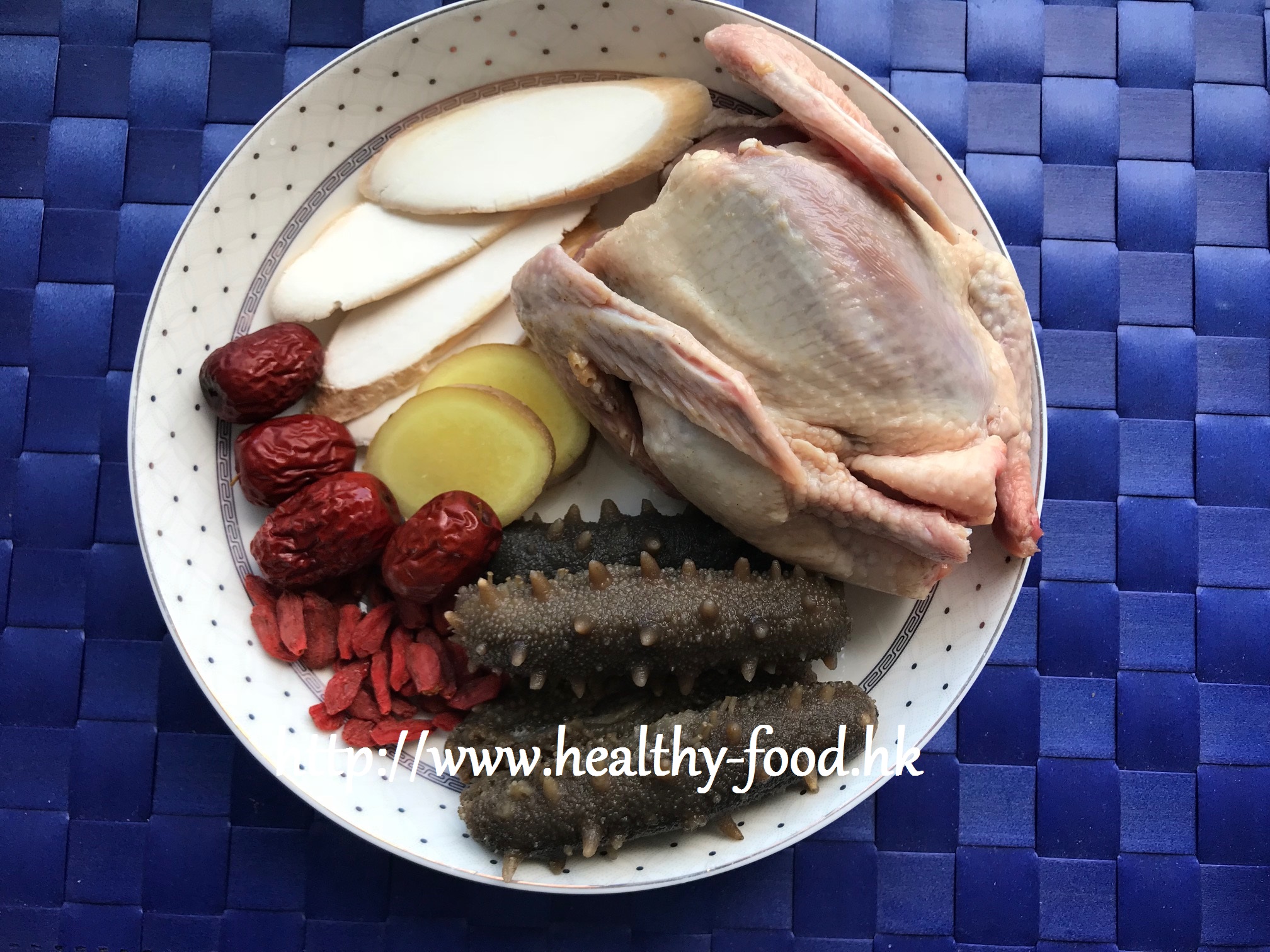Huai Shan, Goji, Squab Pigeon, and Sea Cucumber Stew