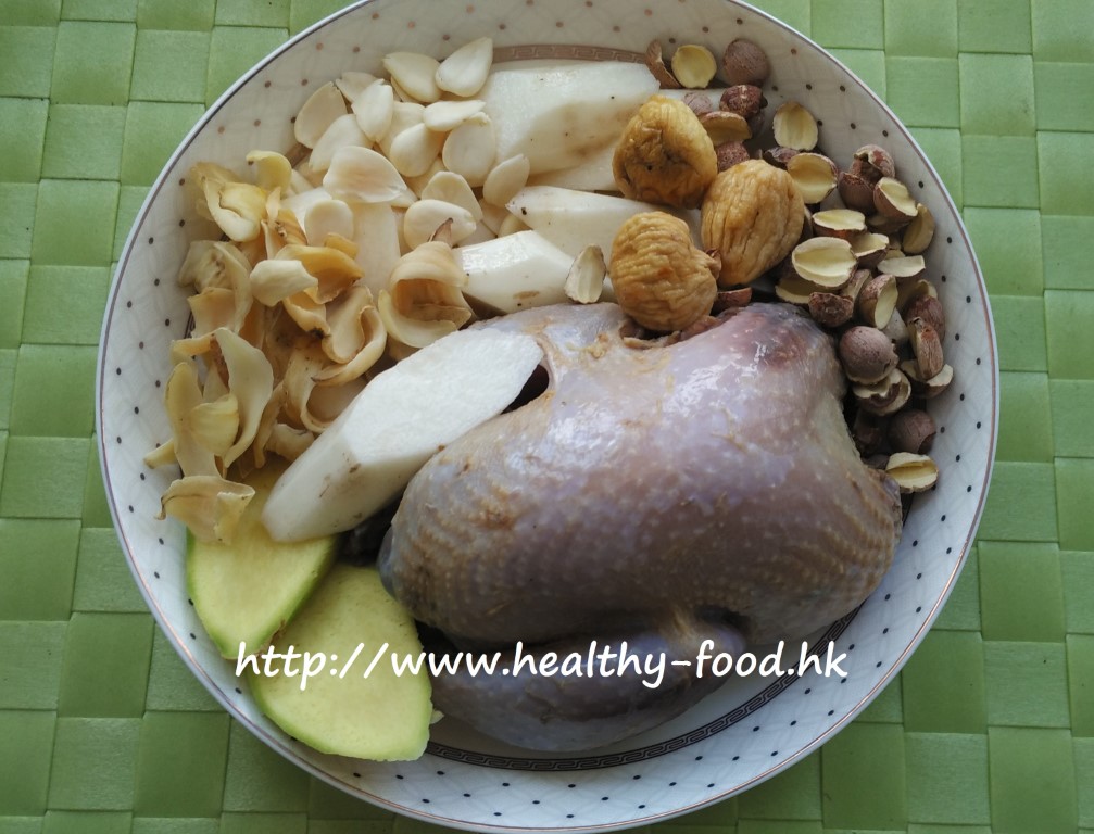Chinese Yam, Lotus Seed, Lily Bulb, and Partridge Soup