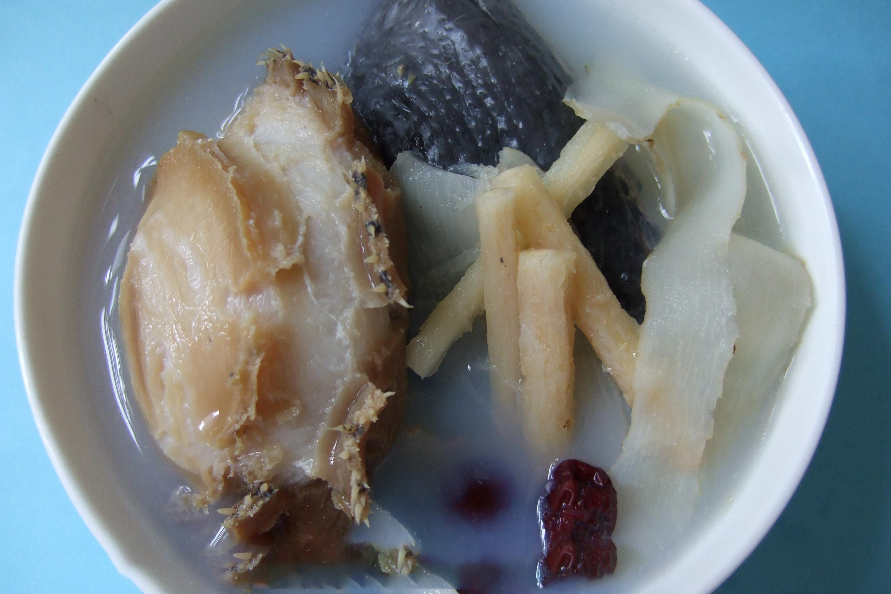 Glehnia Root, Solomon's Seal, Abalone and Silkie Chicken Soup