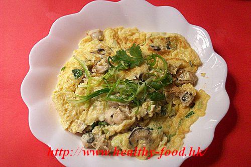 Pan-Fried Oyster Egg Patty