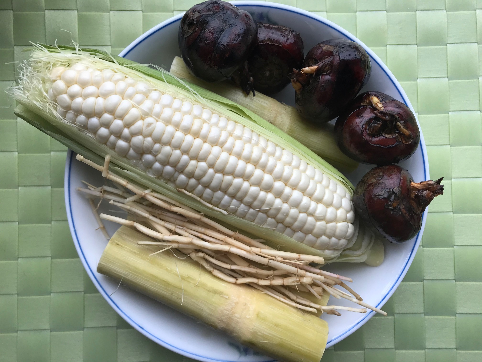 Cogongrass Root Sugarcane Water Chestnut Corn Water