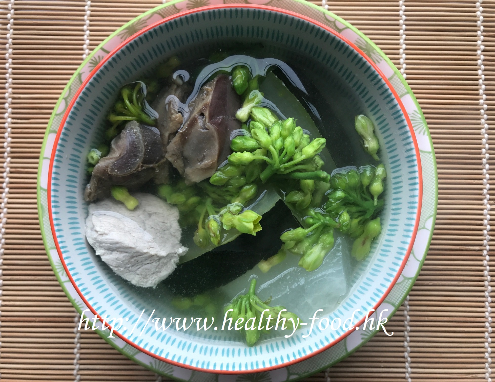 Night Jasmine, Winter Melon and Dried Duck Gizzard Soup