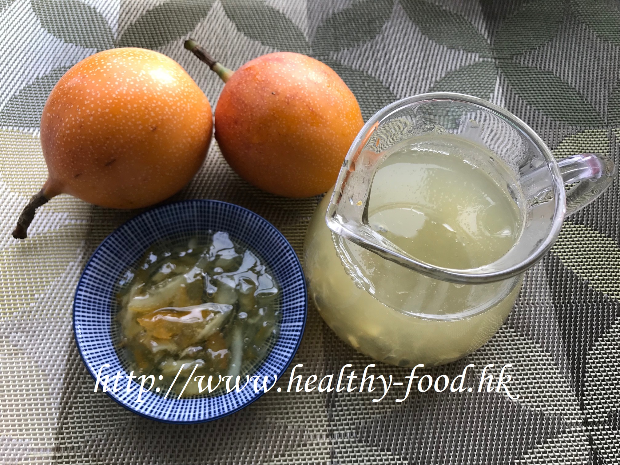 Passion Fruit & Yuzu Honey Drink