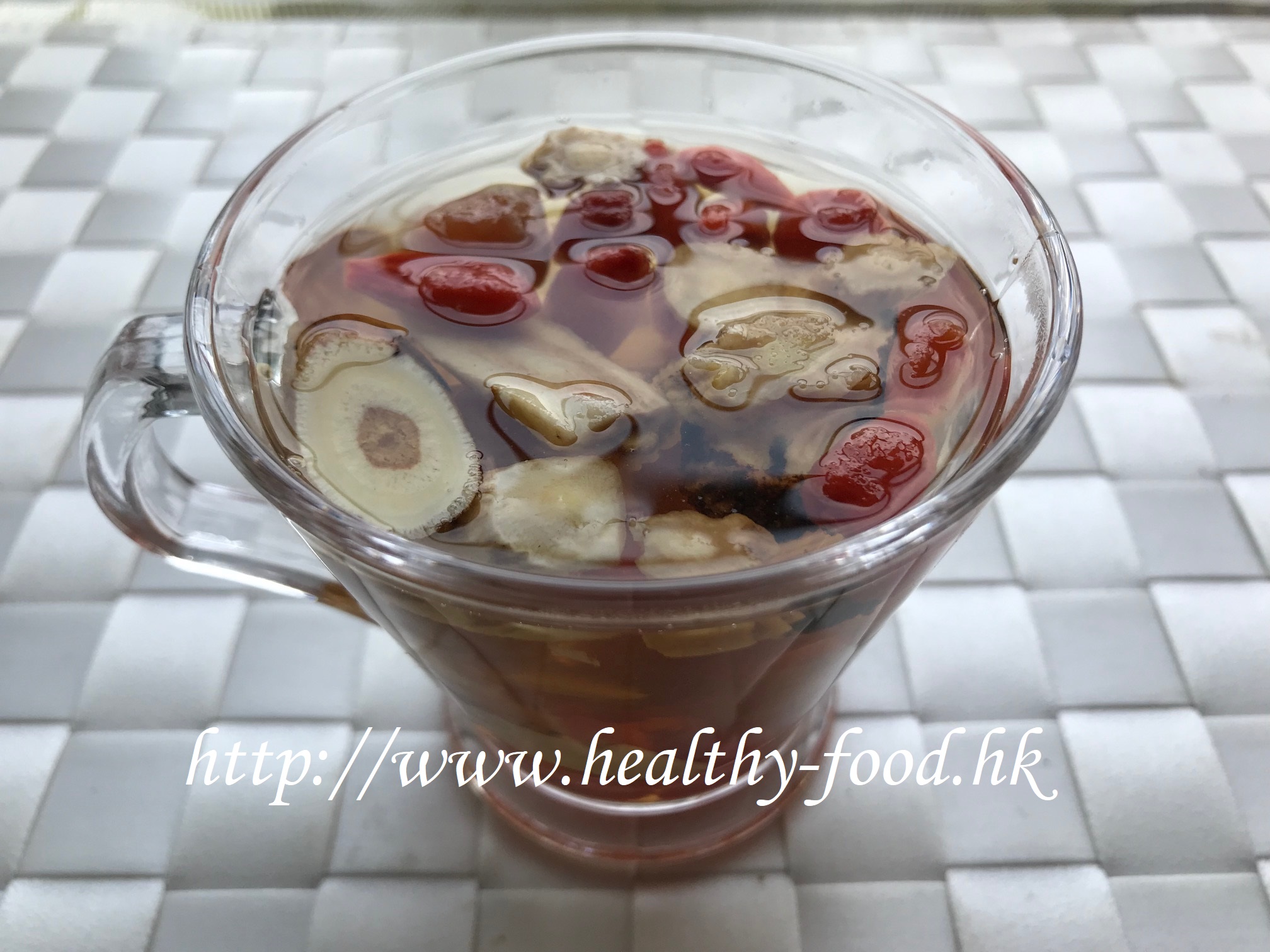 Astragalus, Codonopsis, Longan and Goji Berry Tea