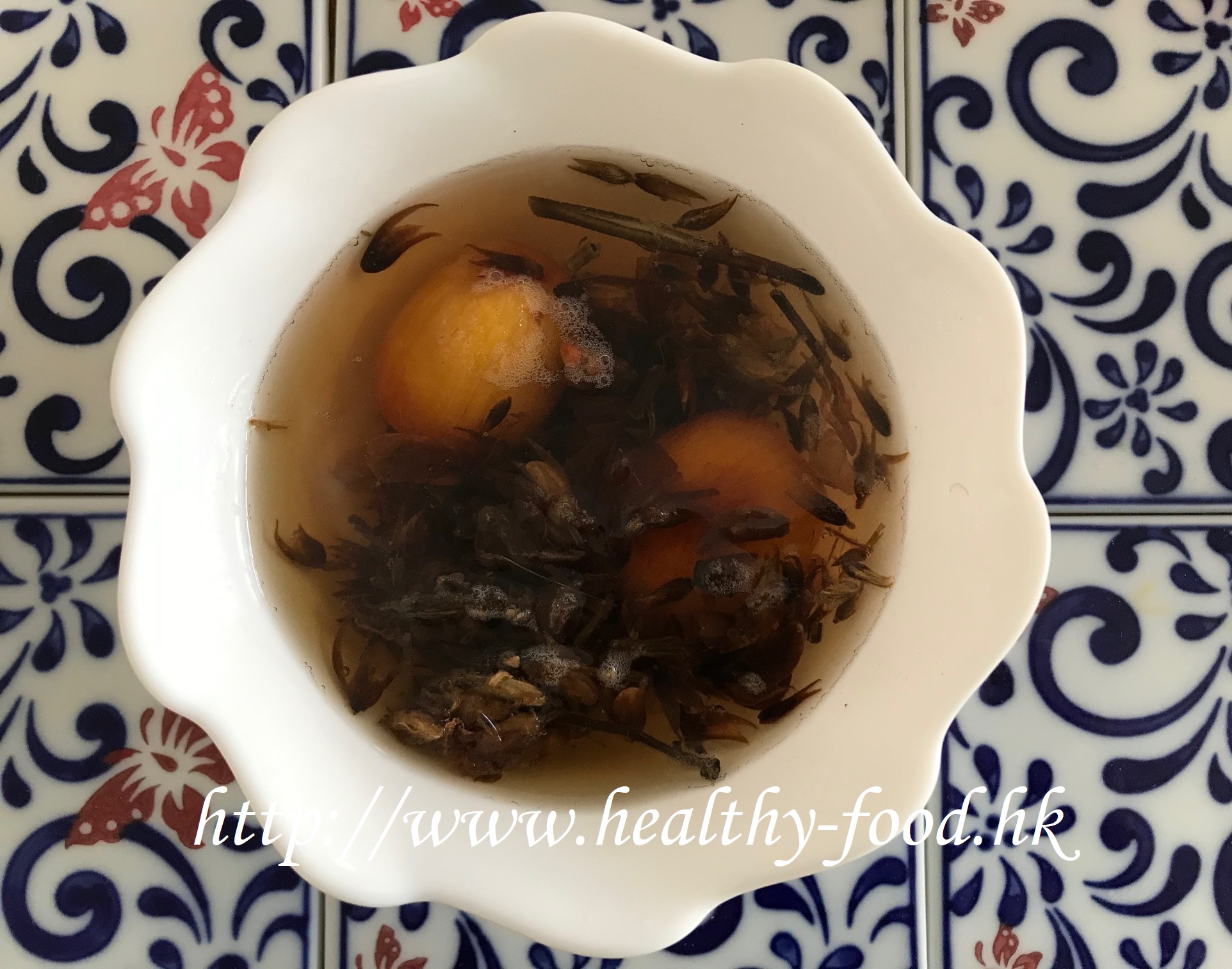 Kudzu Flower, Tangerine Peel and Honey Date Tea