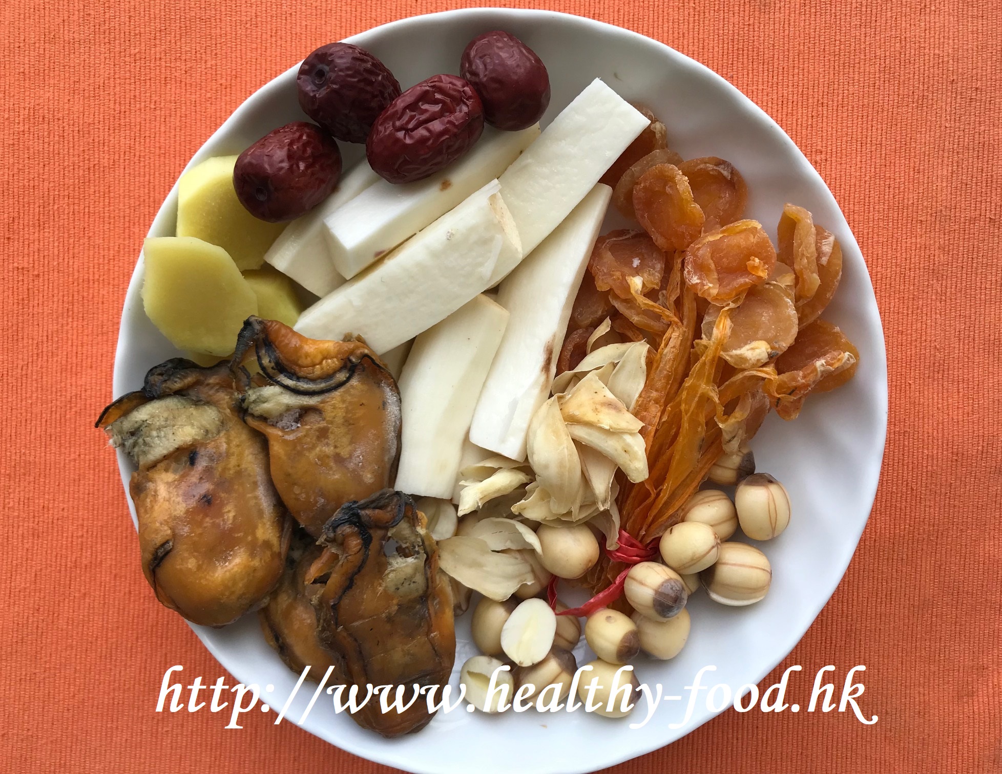 Moon Fish, Fresh Chinese Yam, Lotus Seed, Lily Bulb & Dried Oyster Soup