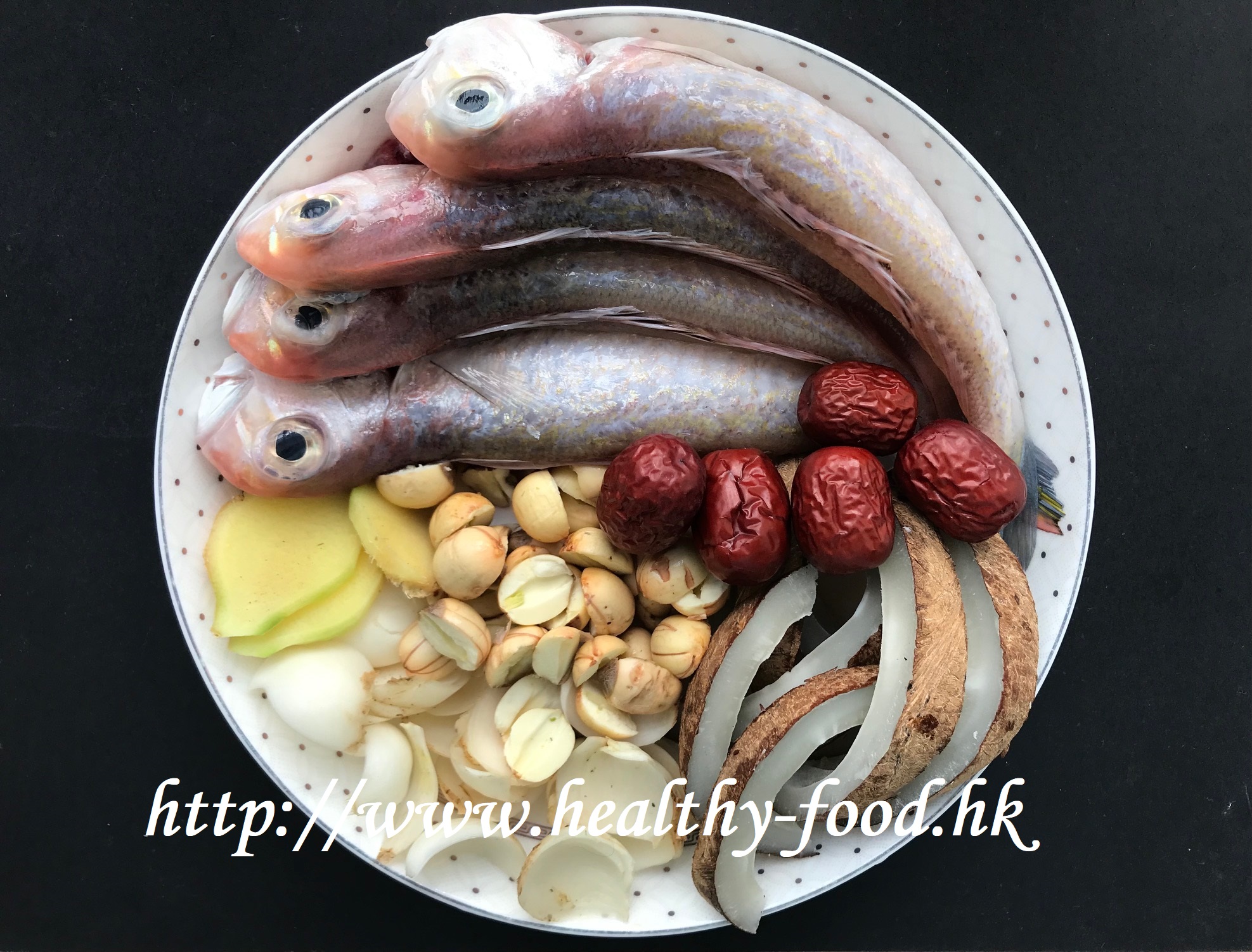 Fresh Coconut, Lotus Seed, Lily Bulb & Fresh Sea Fish Soup with Pork Ribs
