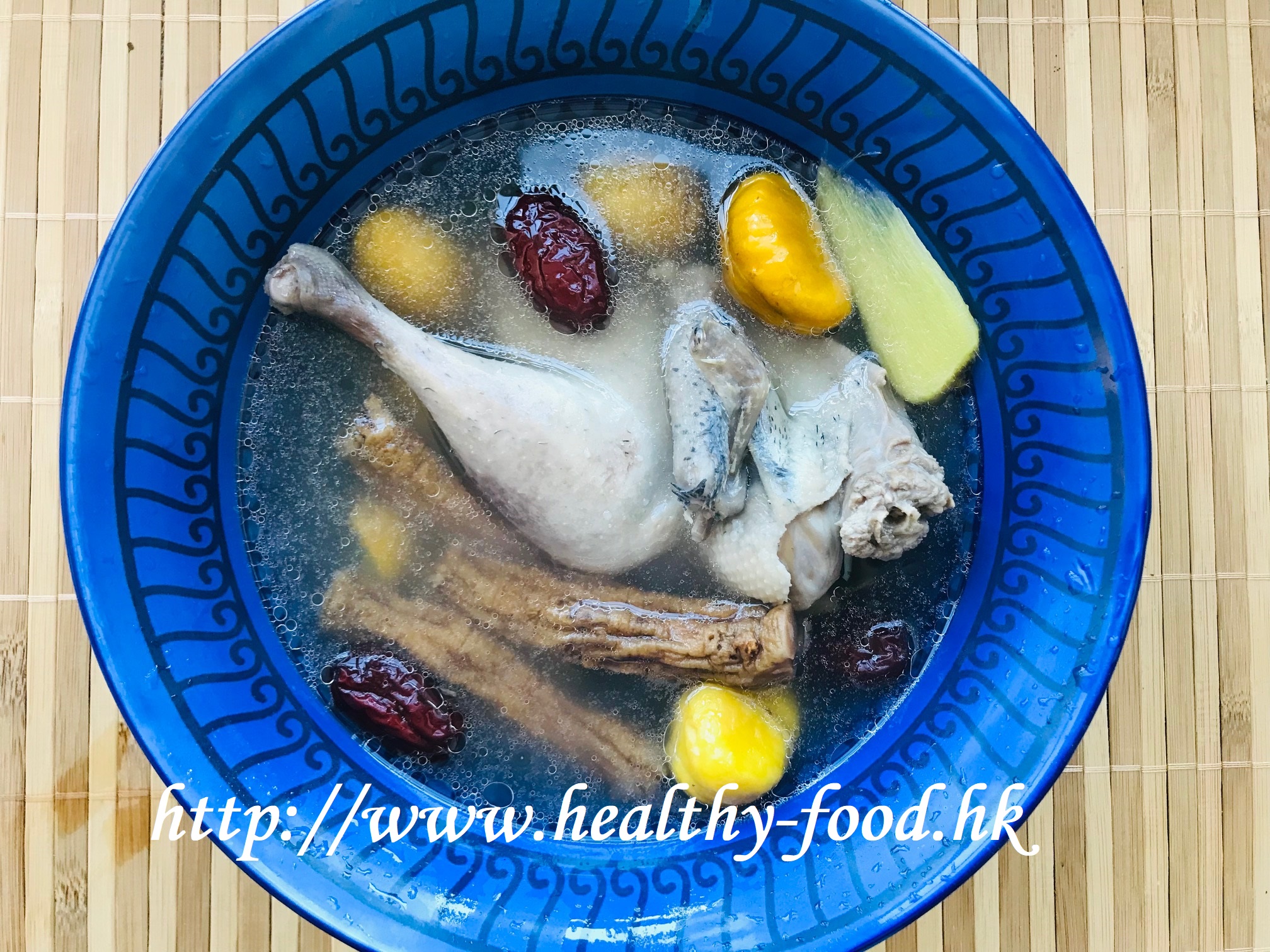 Codonopsis, Chestnut and Muscovy Duck Soup