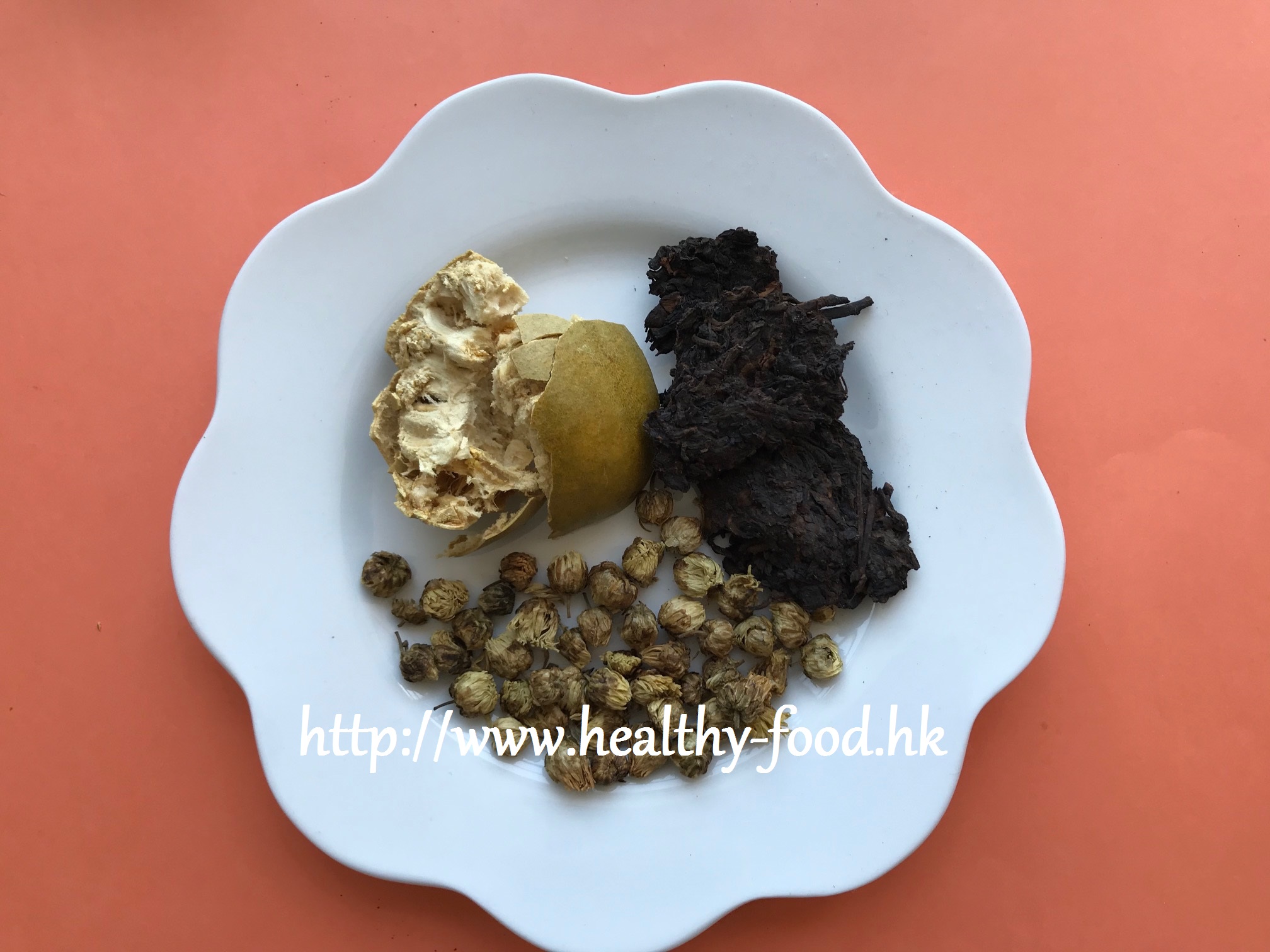 Chrysanthemum, Pu-erh and Golden Luo Han Guo Tea