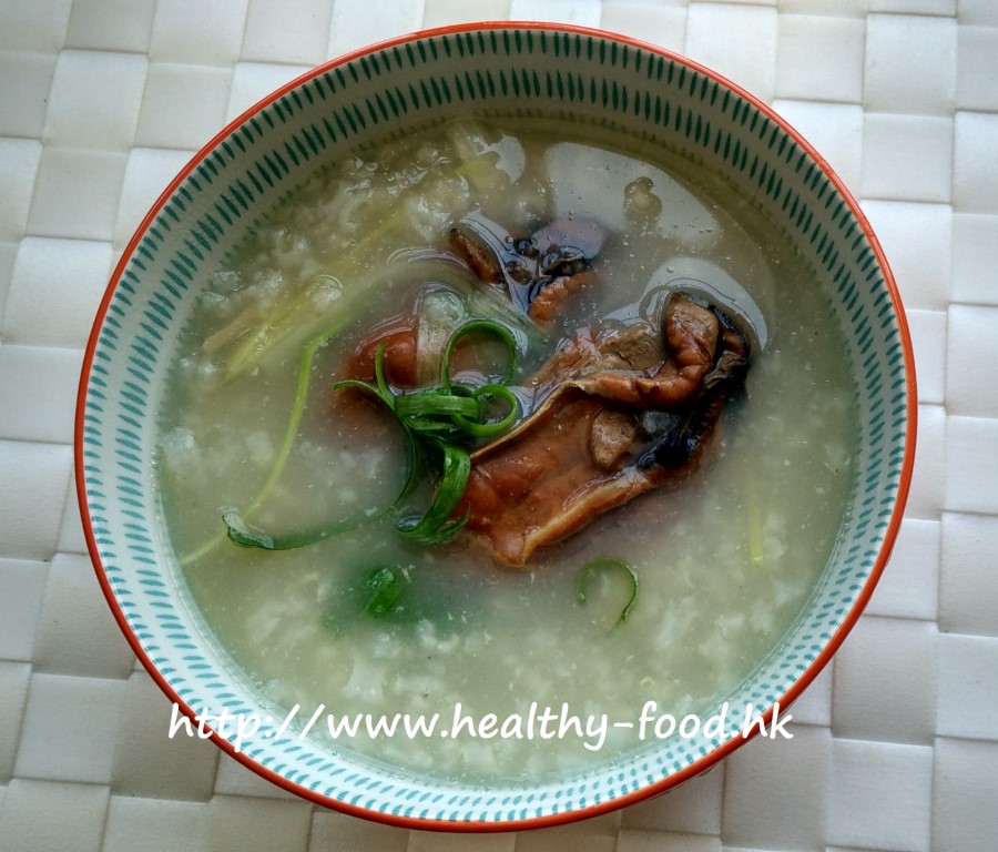Ginger, Scallion & Dried Oyster Congee