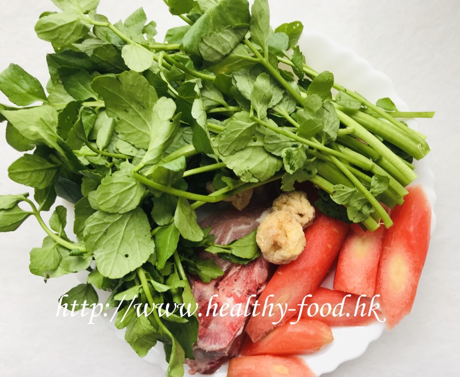 Watercress, Carrot and Spare Rib Soup